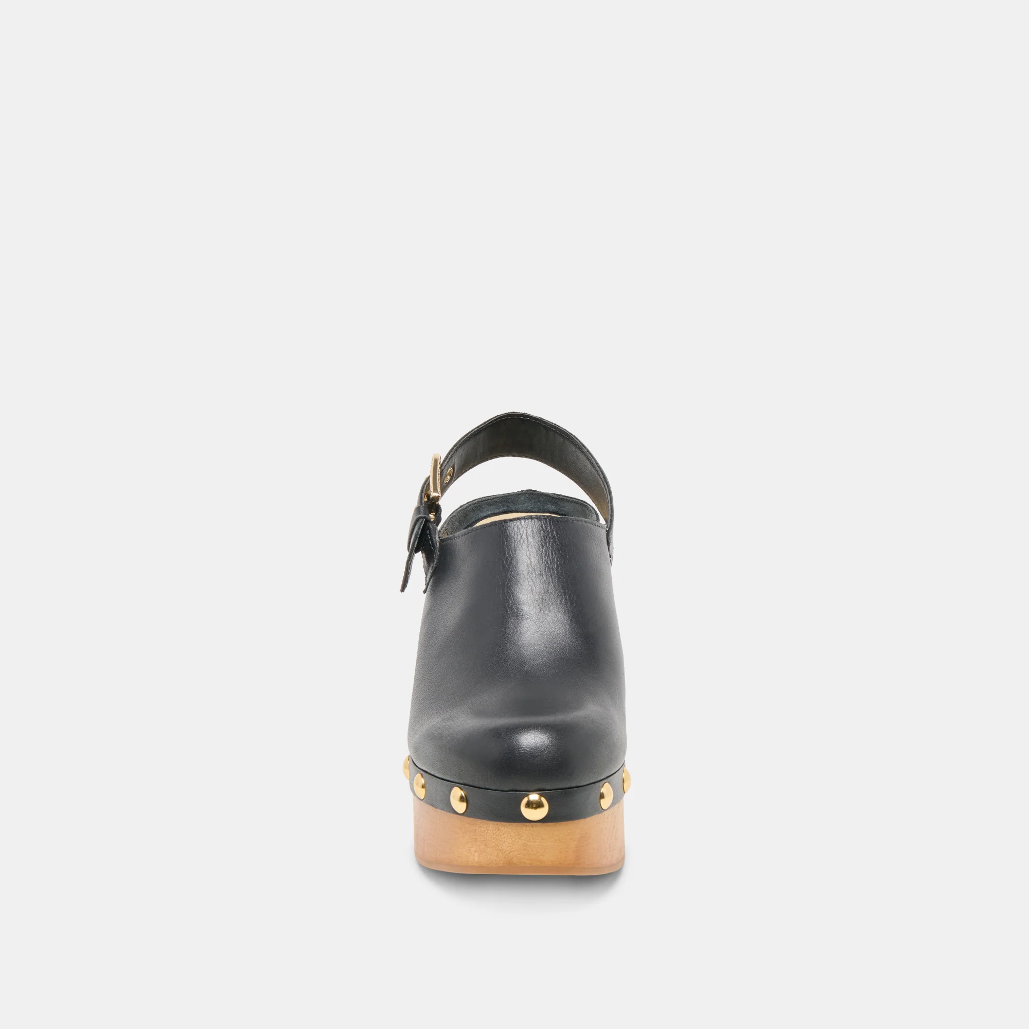 ADELAN CLOGS BLACK LEATHER - Image 6