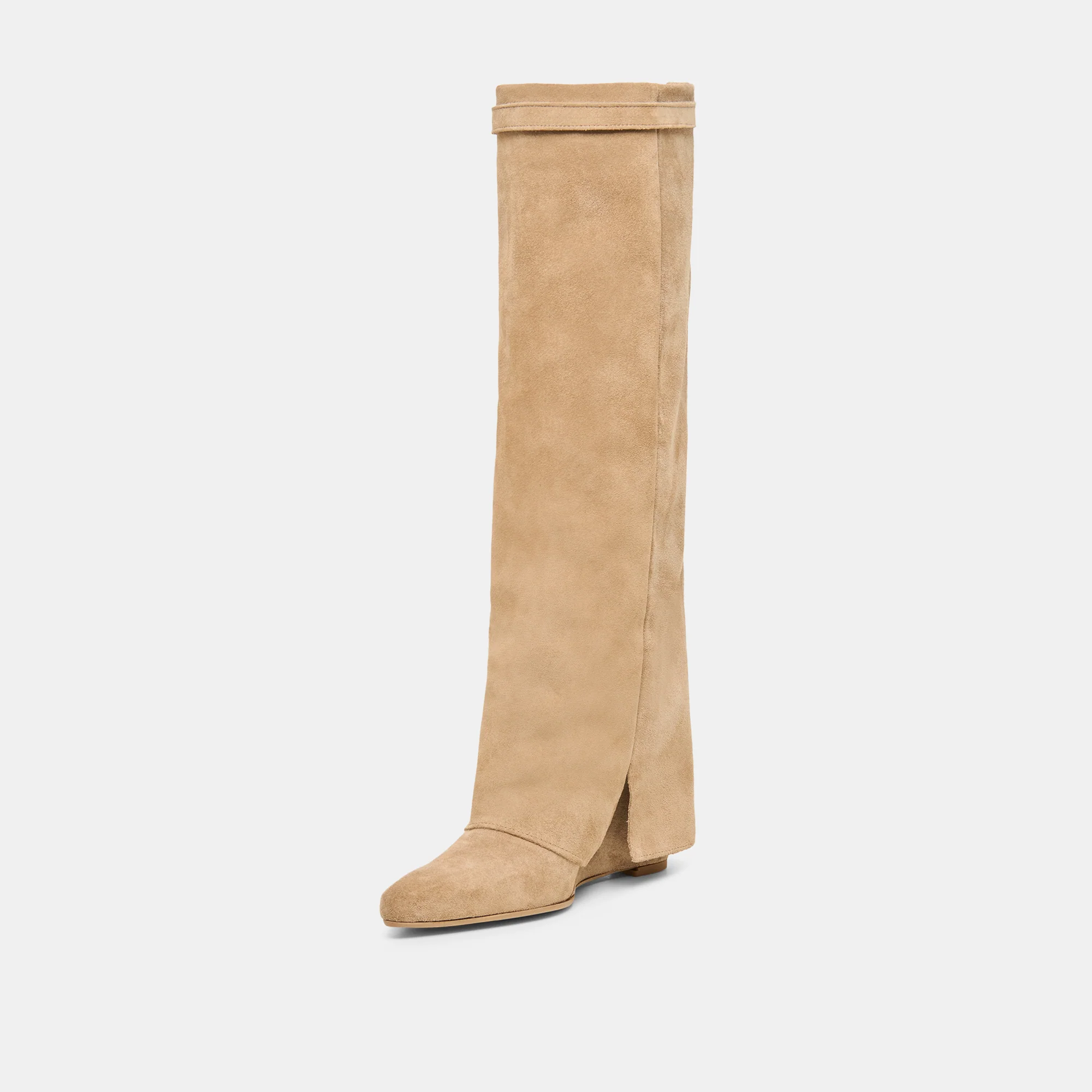 AGGY BOOTS SAND SUEDE - Image 4