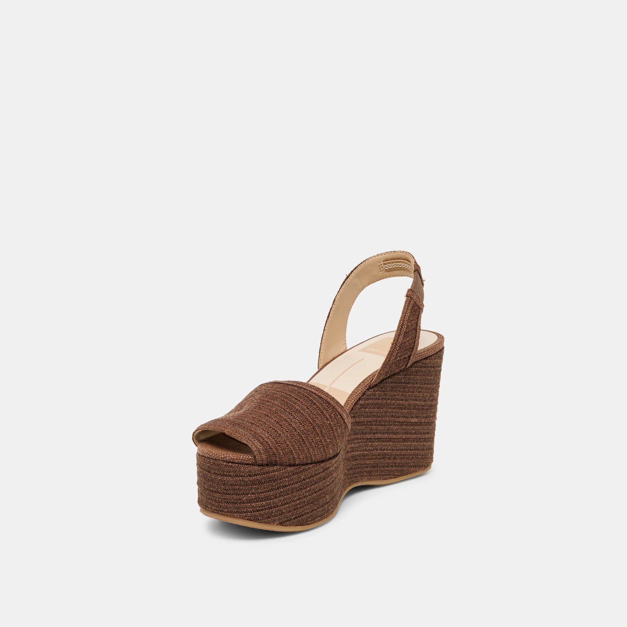 AKERA WEDGES COCOA RAFFIA - Image 4