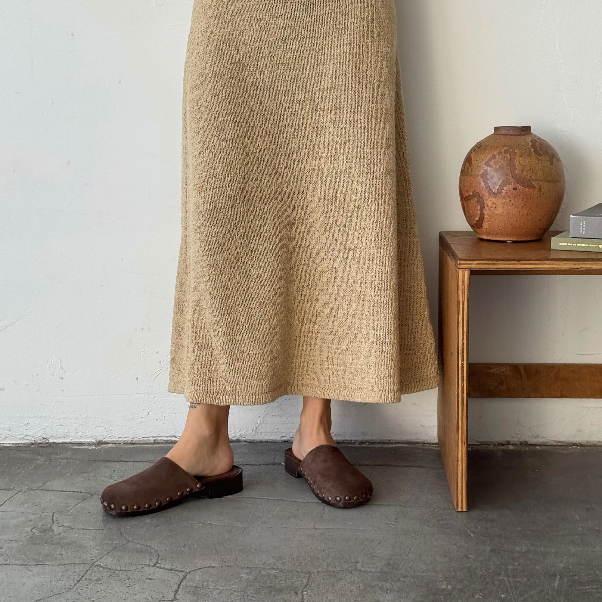 ALANIS FLATS BROWN SUEDE - Image 6