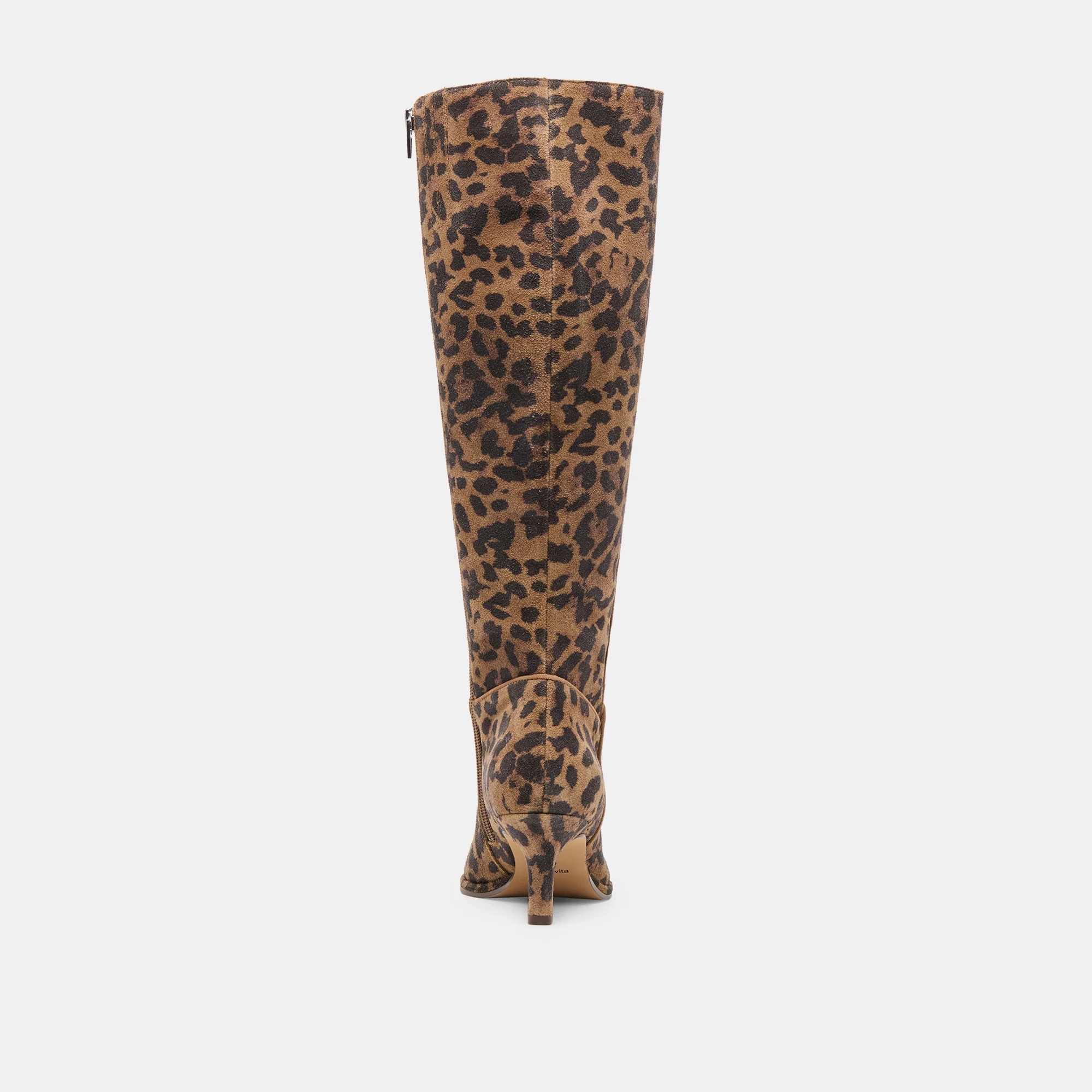 ALDY BOOTS BROWN LEOPARD PRINTED SUEDE - Image 7