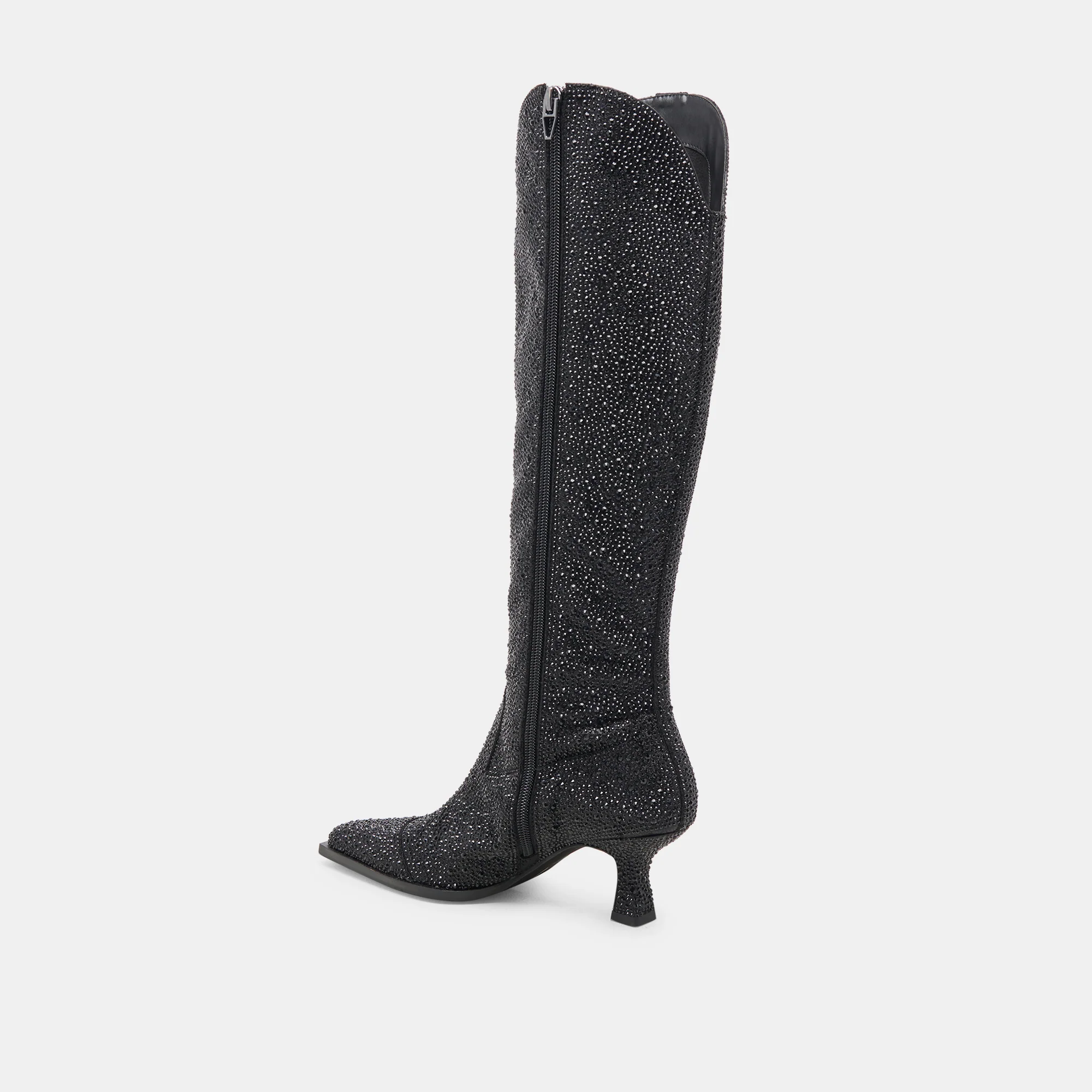 ARIANA CRYSTAL BOOTS BLACK METALLIC CRYSTAL - Image 5
