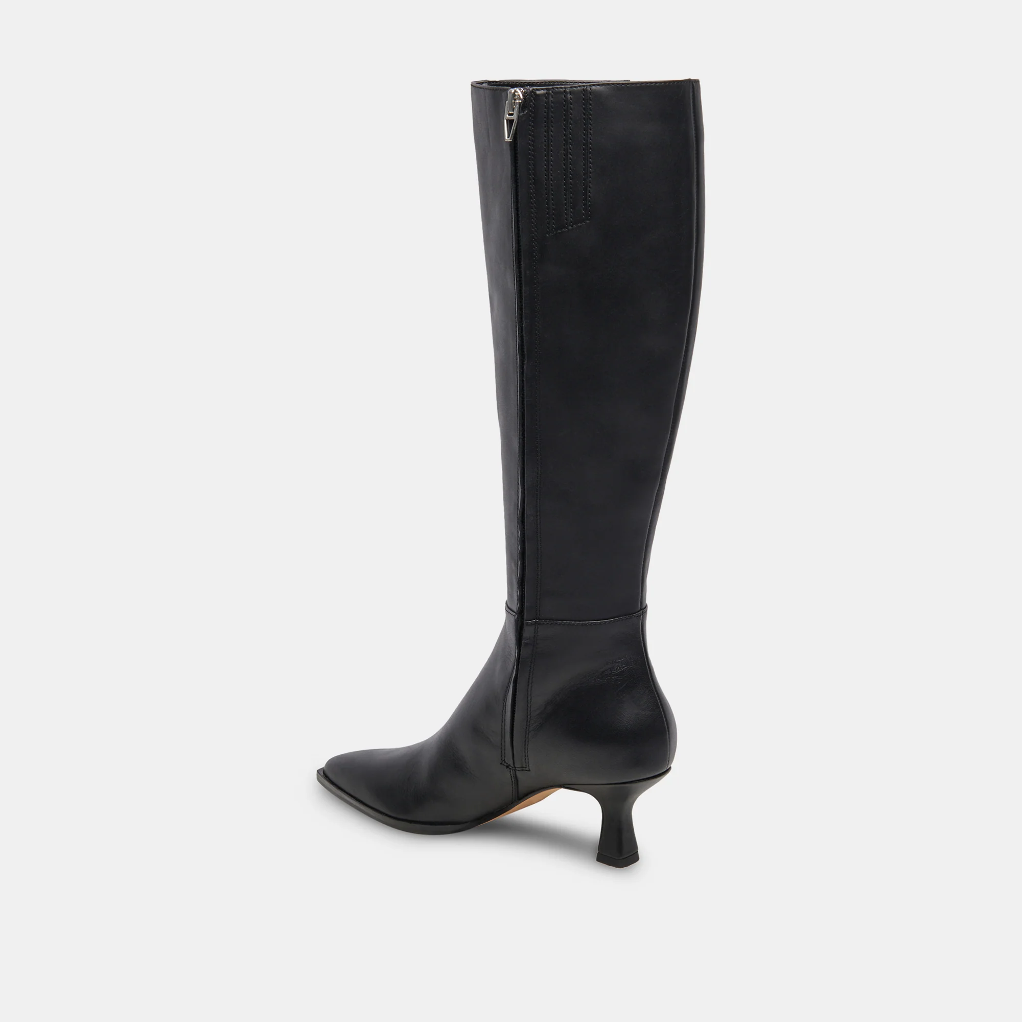 AUGGIE EXTRA WIDE CALF BOOTS BLACK LEATHER - Image 18