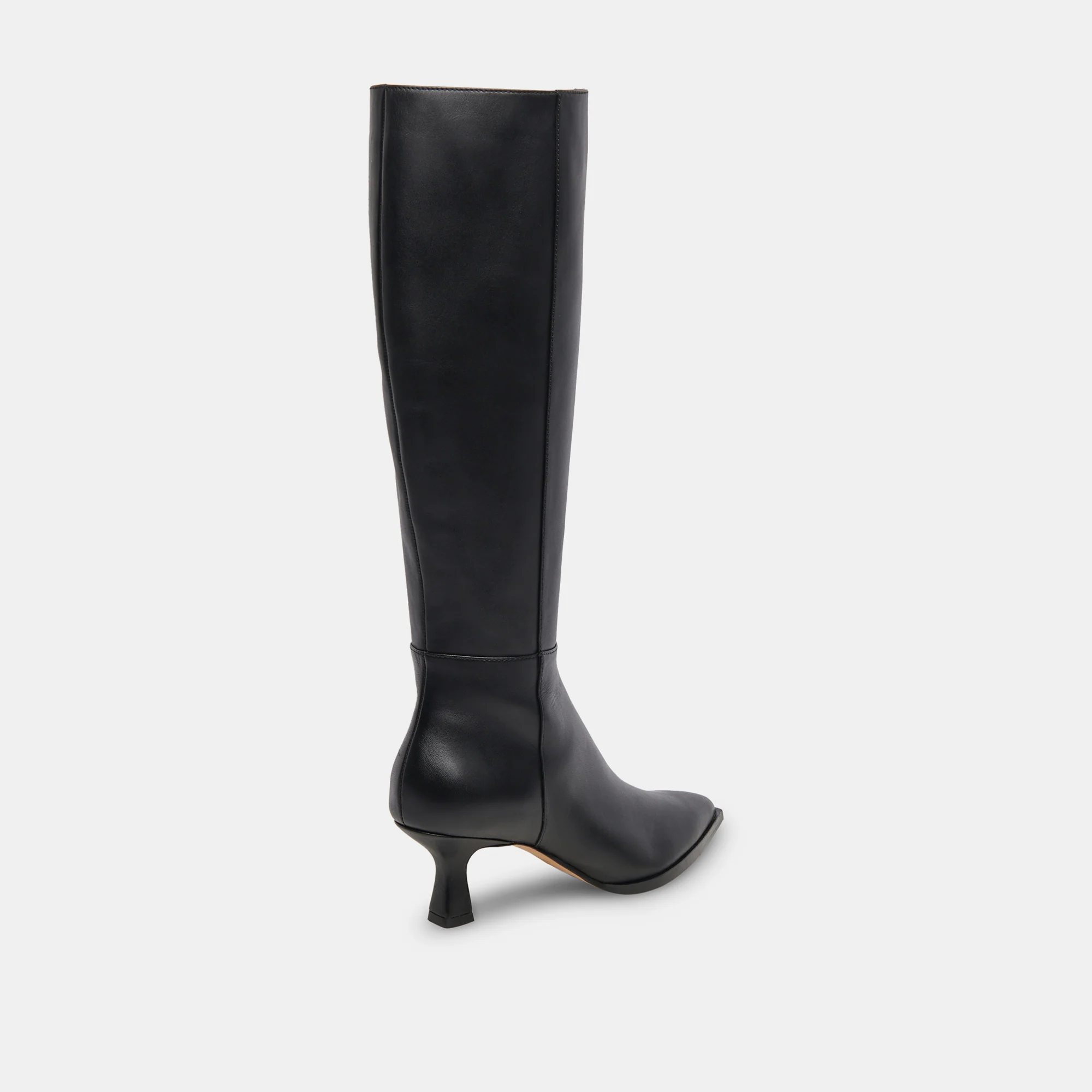 AUGGIE EXTRA WIDE CALF BOOTS BLACK LEATHER - Image 9