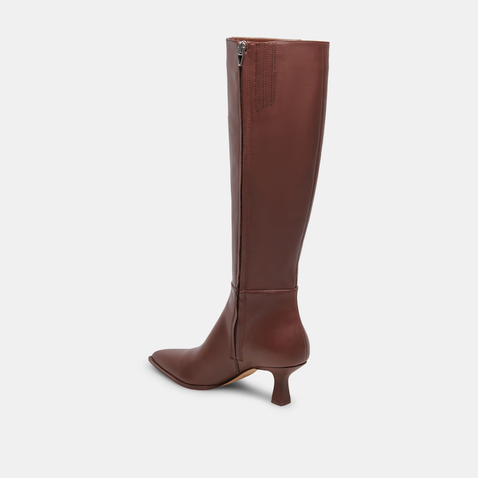 AUGGIE NARROW CALF BOOTS CHOCOLATE LEATHER - Image 9