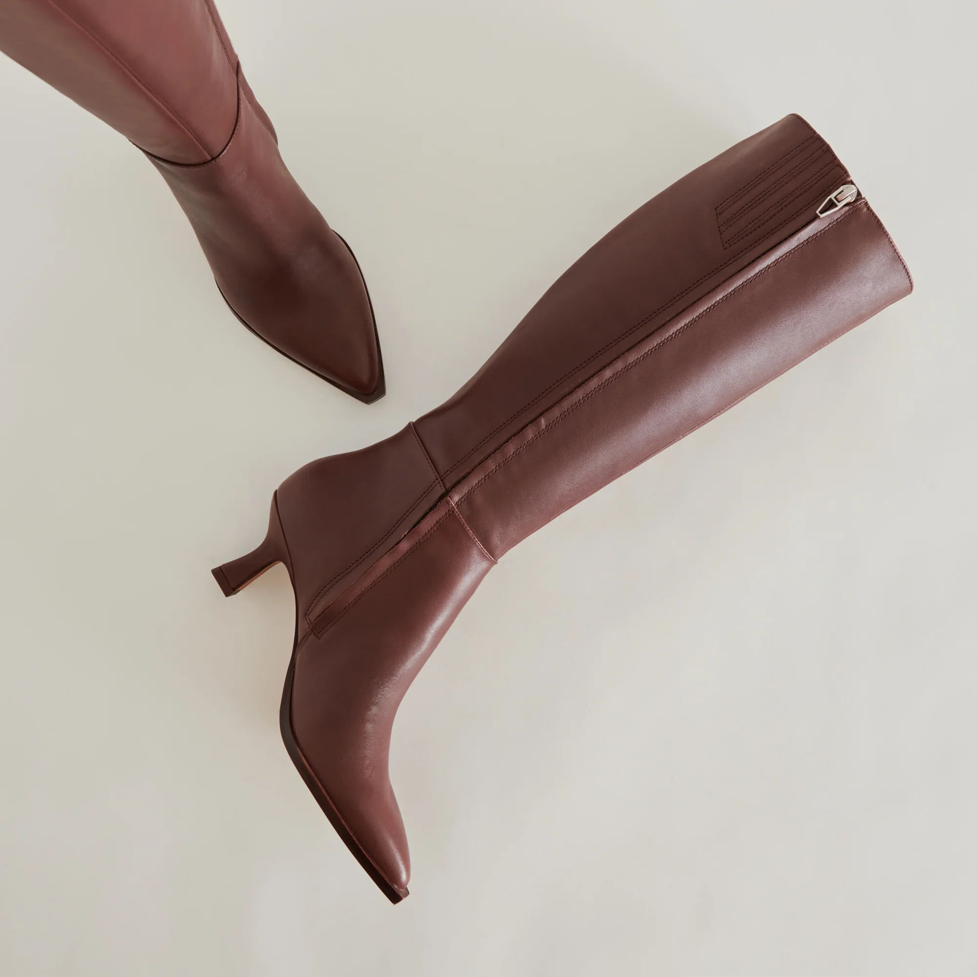 AUGGIE WIDE CALF BOOTS CHOCOLATE LEATHER - Image 5