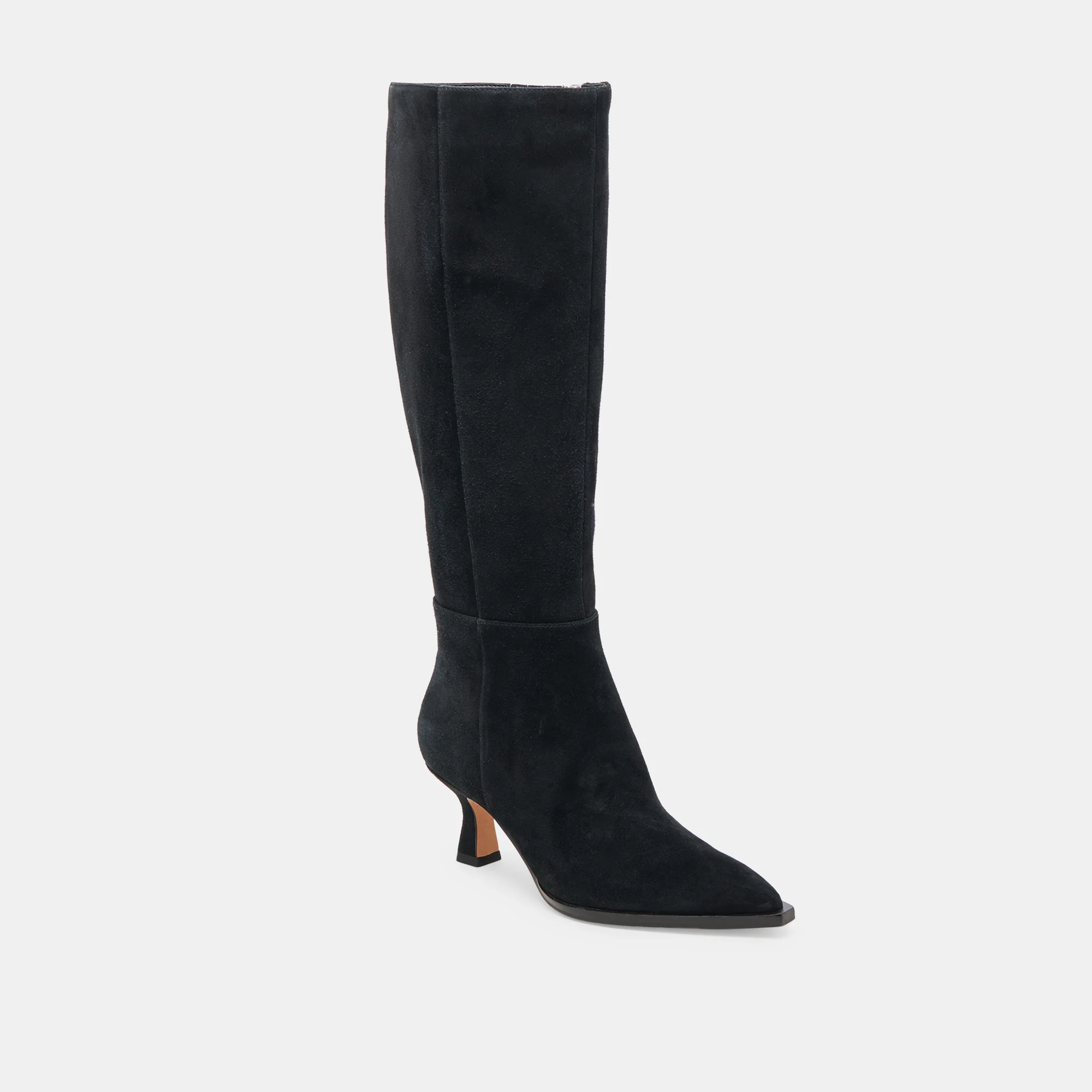 AUGGIE WIDE CALF BOOTS ONYX SUEDE - Image 2