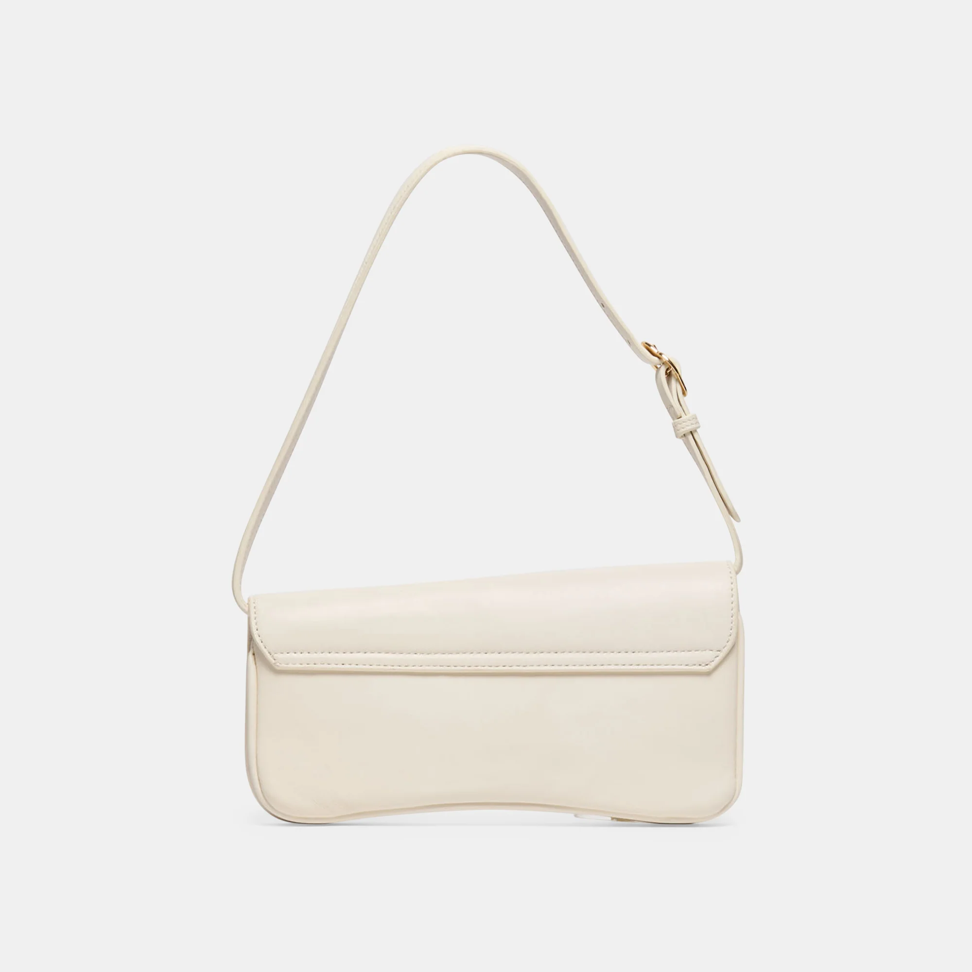 AZURA SHOULDER BAG WHITE LEATHER - Image 5