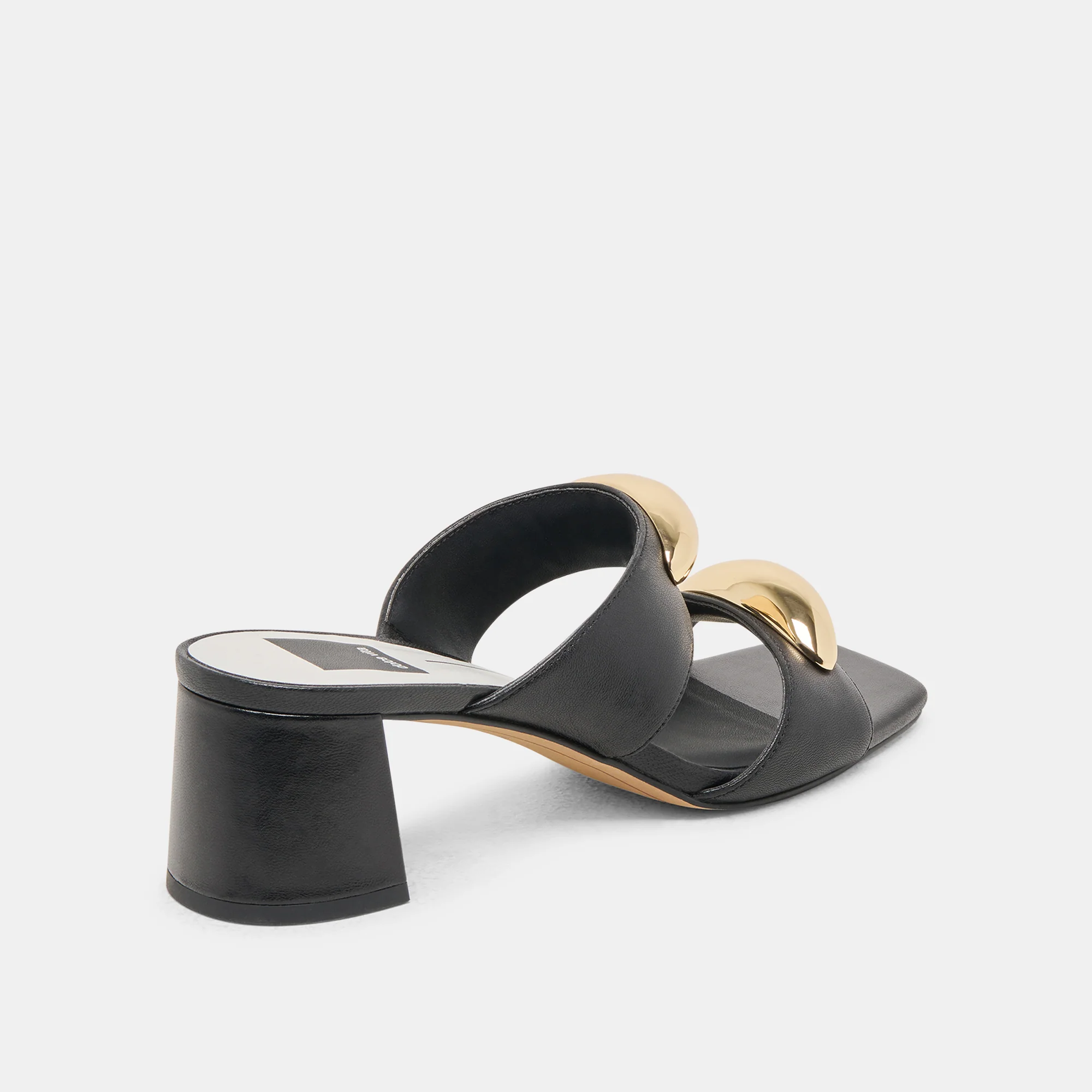 BARNET HEELS BLACK LEATHER - Image 3
