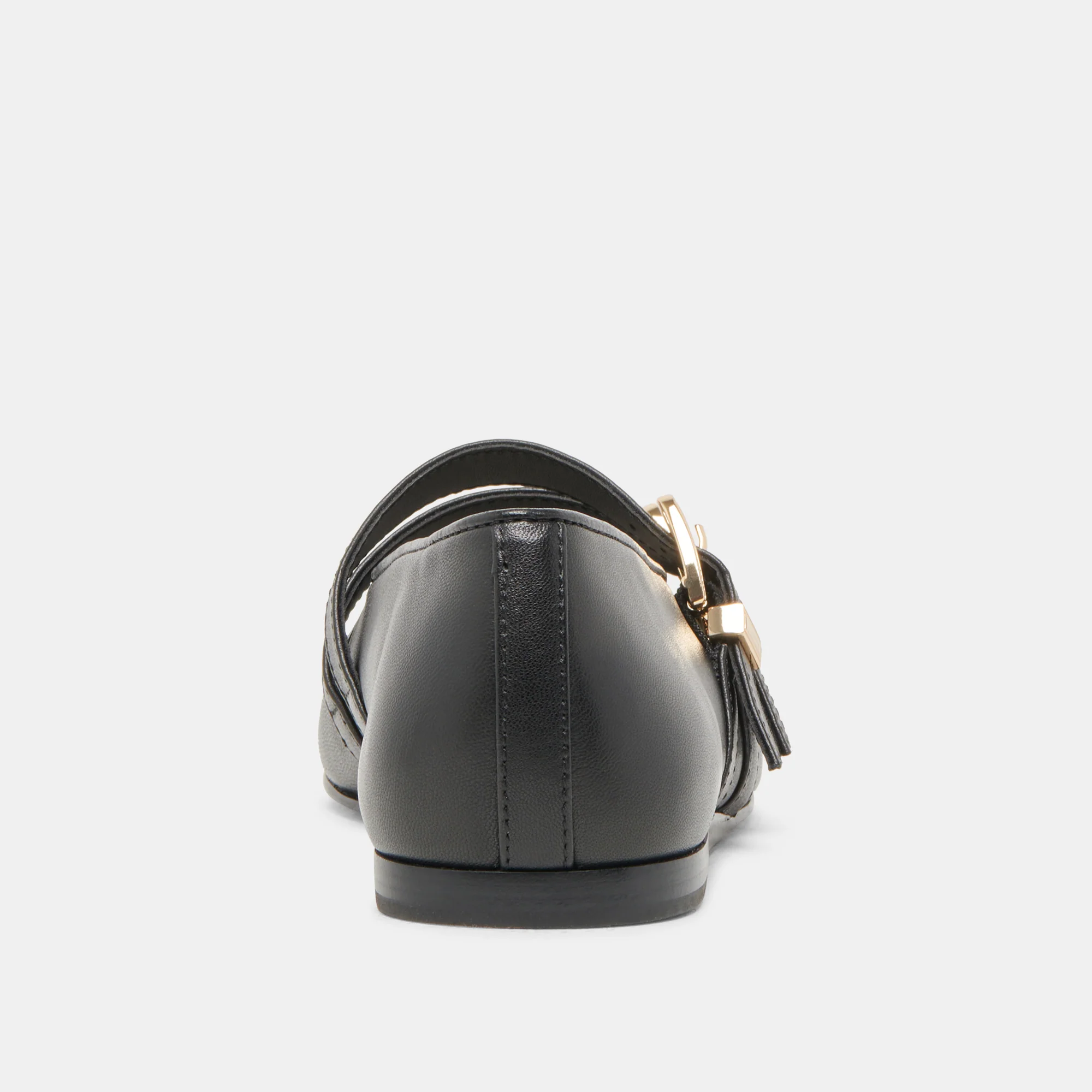 BAYLEE BALLET FLATS BLACK LEATHER - Image 13