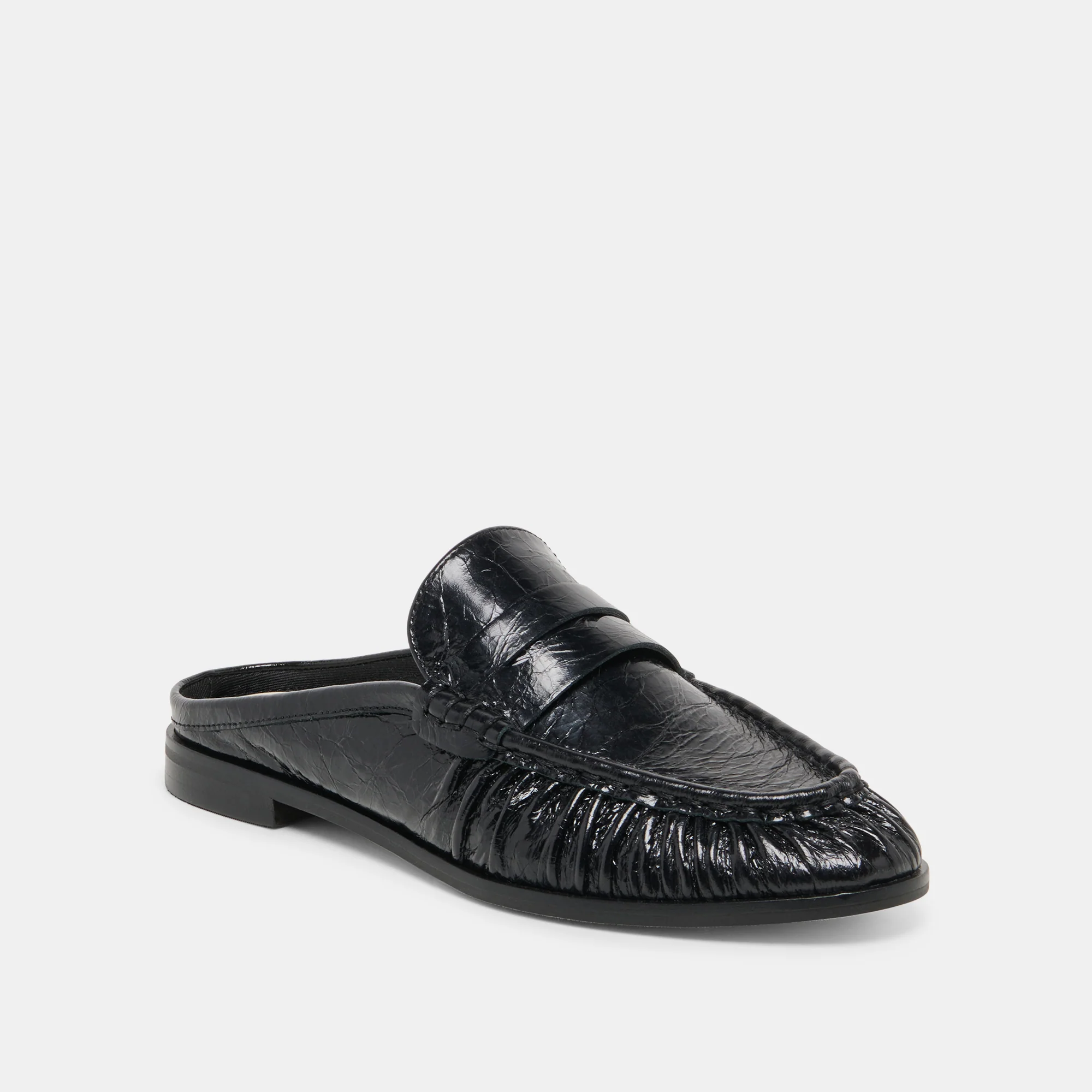 BETZY LOAFERS MIDNIGHT CRINKLE PATENT - Image 2