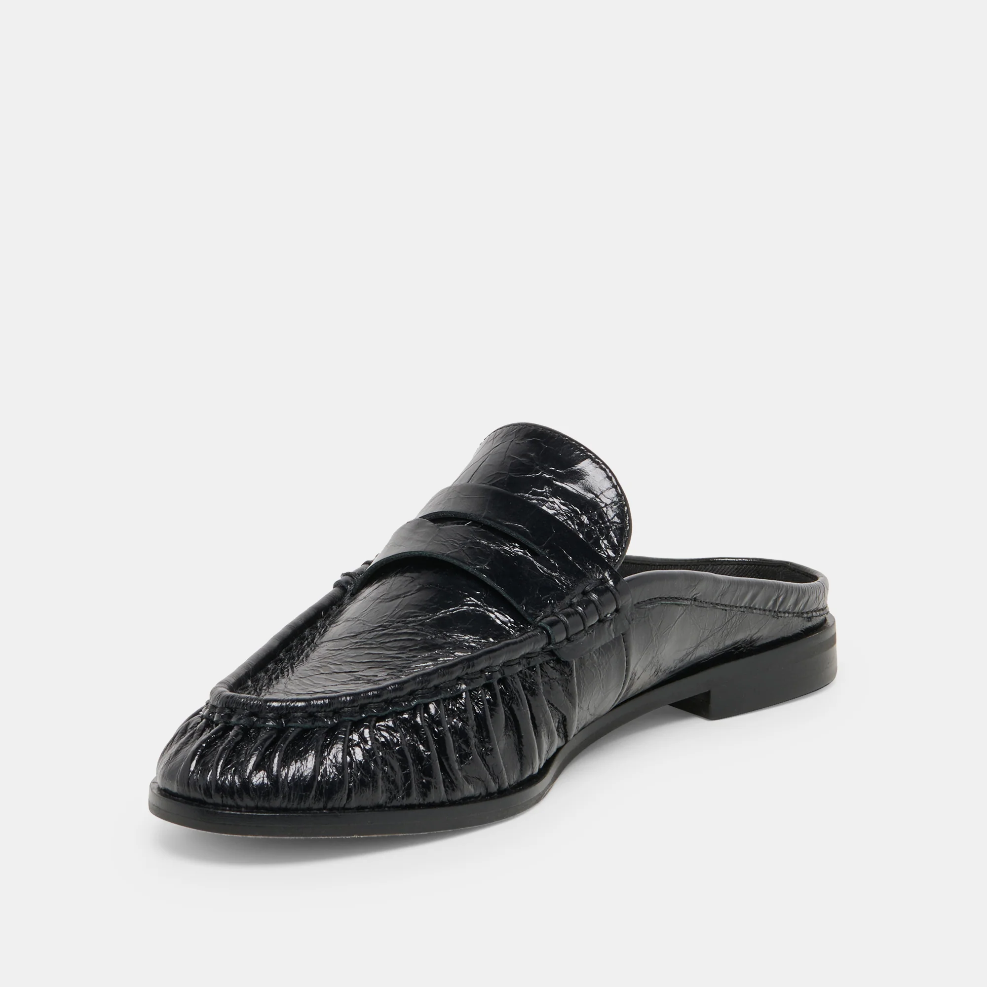 BETZY LOAFERS MIDNIGHT CRINKLE PATENT - Image 4