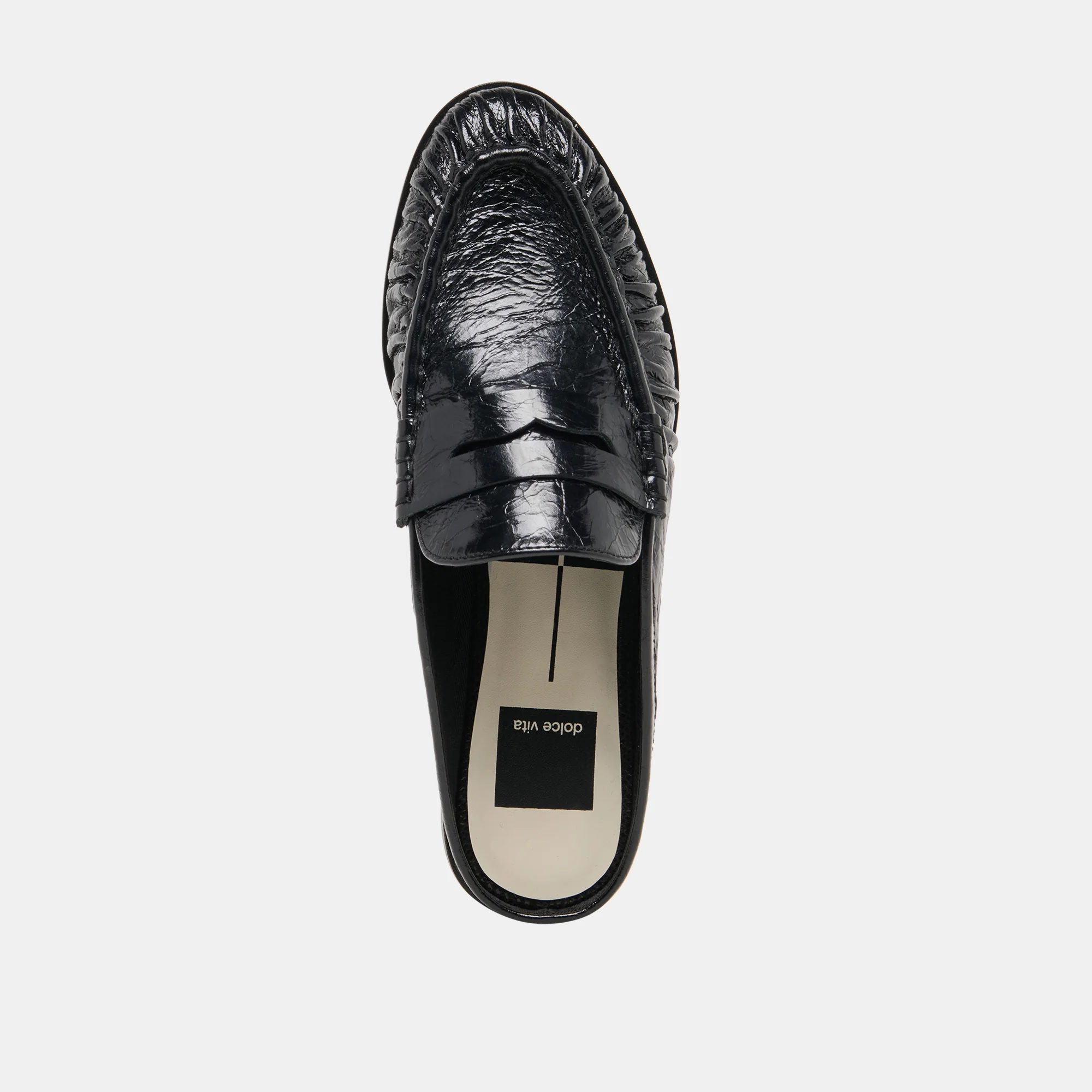 BETZY LOAFERS MIDNIGHT CRINKLE PATENT - Image 8