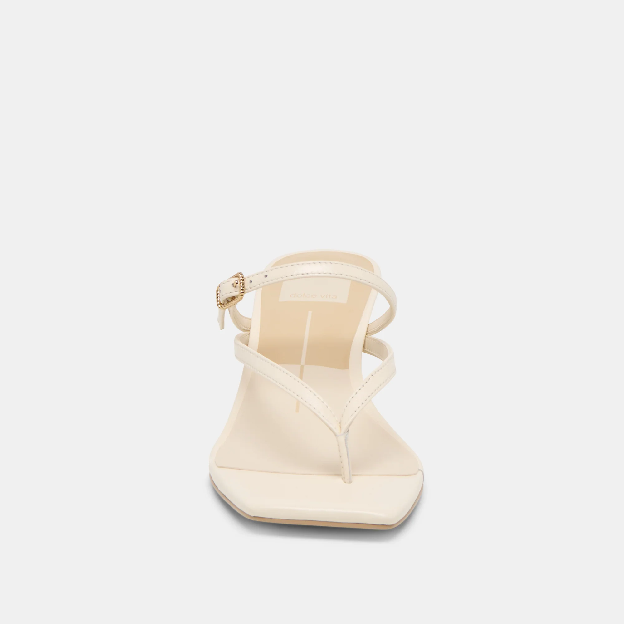 BIAGA HEELS OFF WHITE LEATHER - Image 6