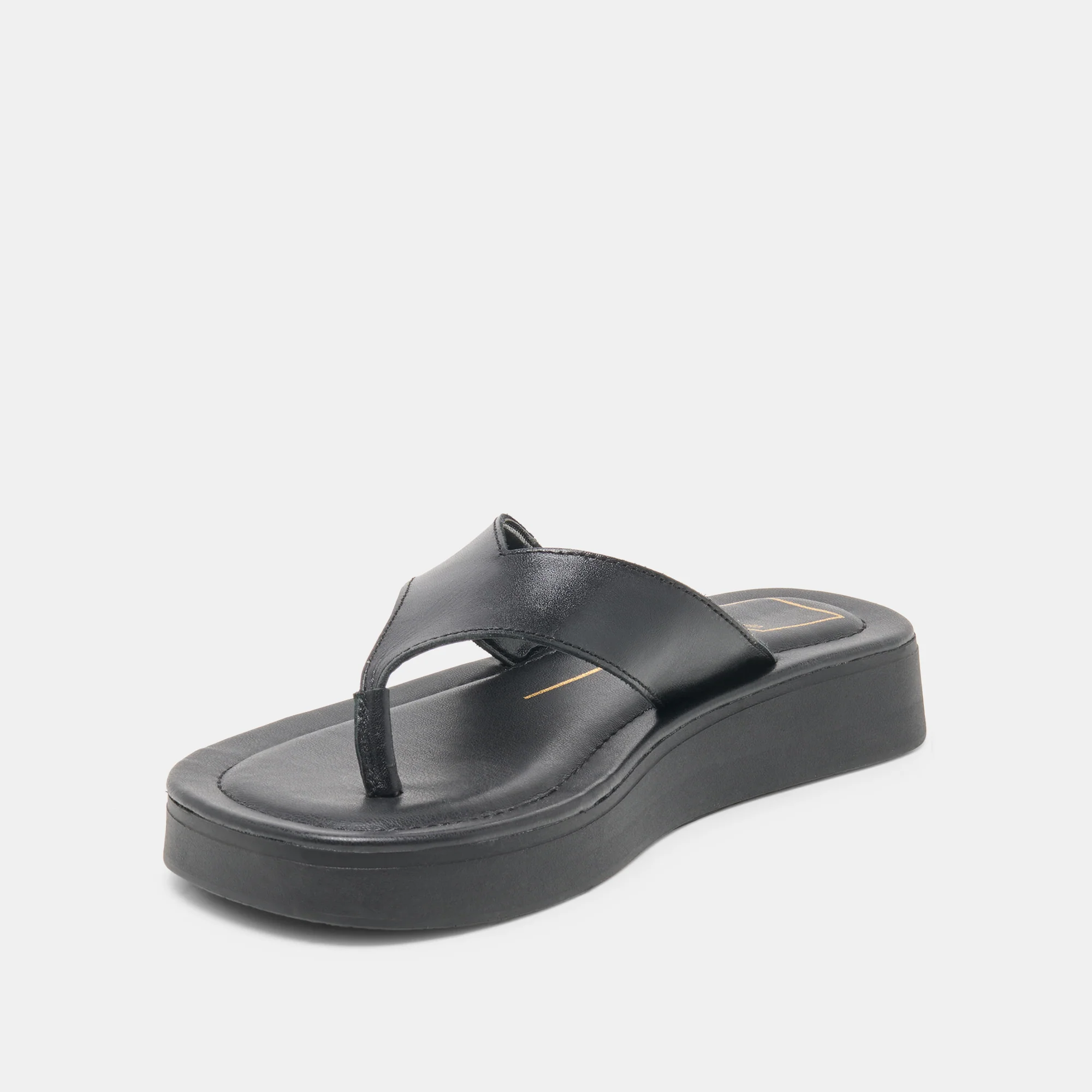 BLAYZE SANDALS BLACK LEATHER - Image 4