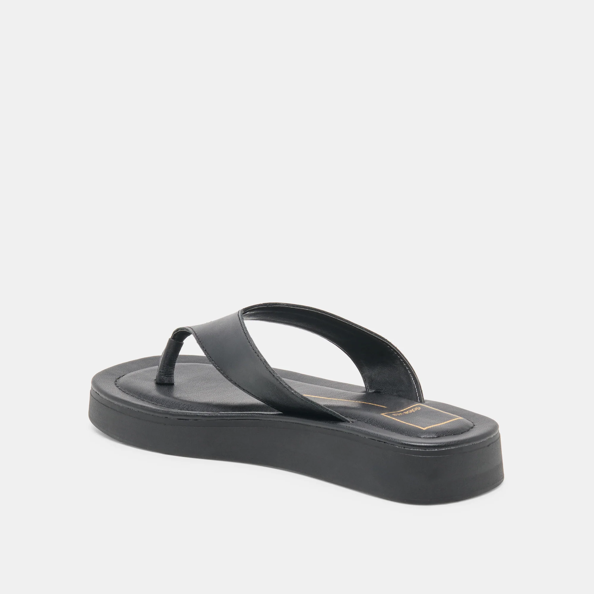 BLAYZE SANDALS BLACK LEATHER - Image 5