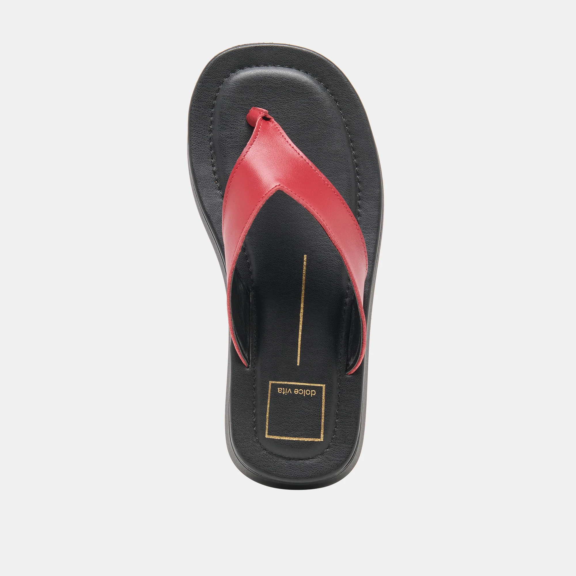 BLAYZE SANDALS RED LEATHER - Image 9