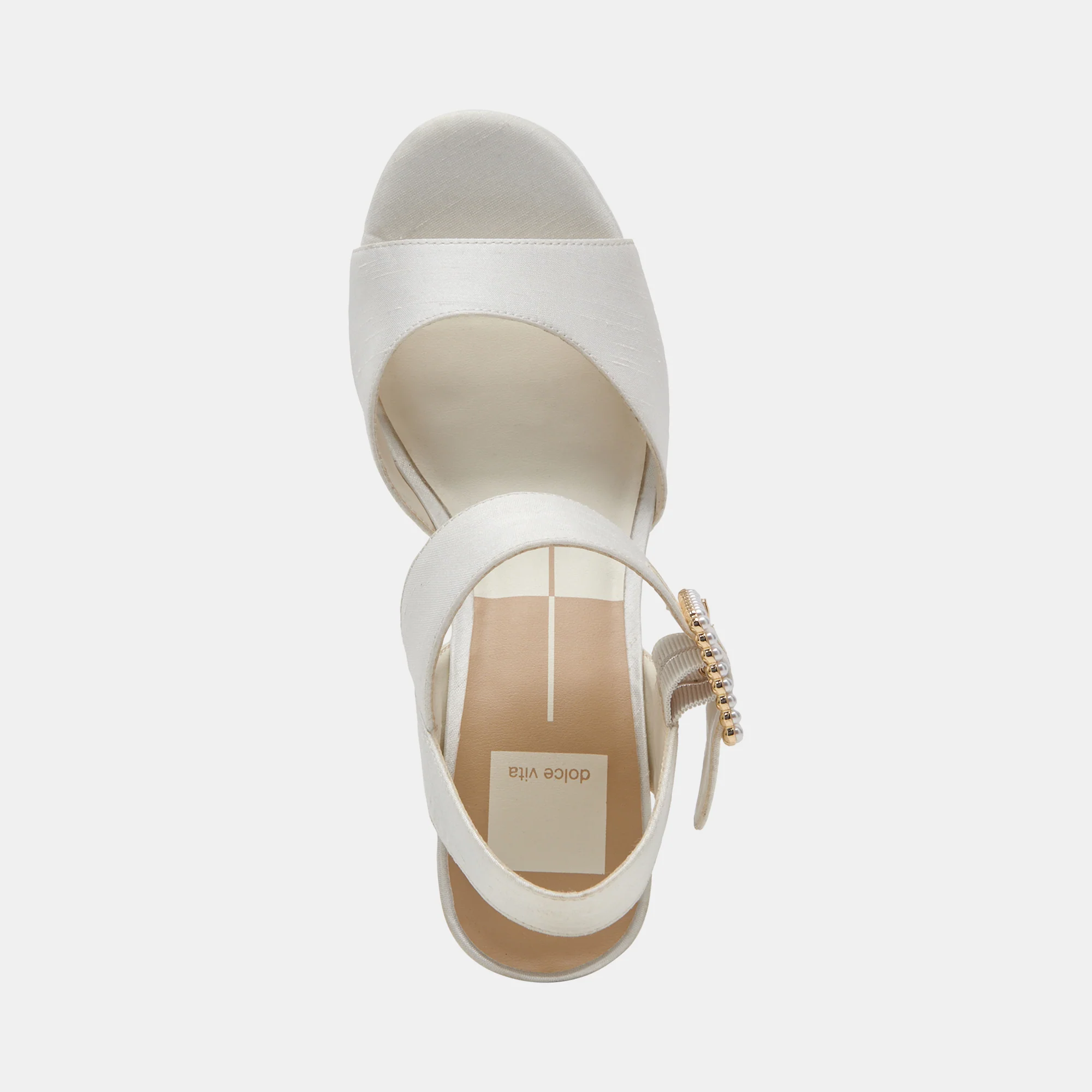 BOBBY PEARL HEELS WHITE PEARLS - Image 13