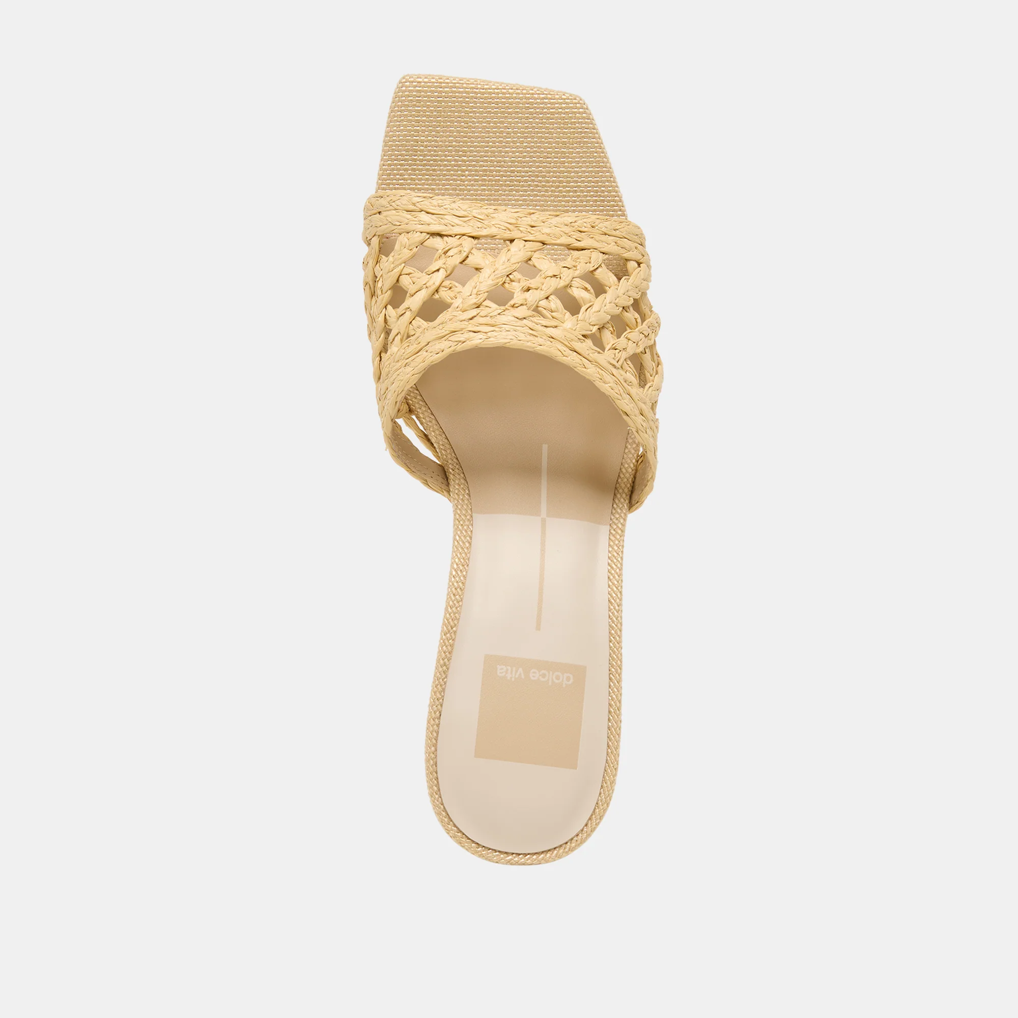BOWEN HEELS LT NATURAL RAFFIA - Image 10