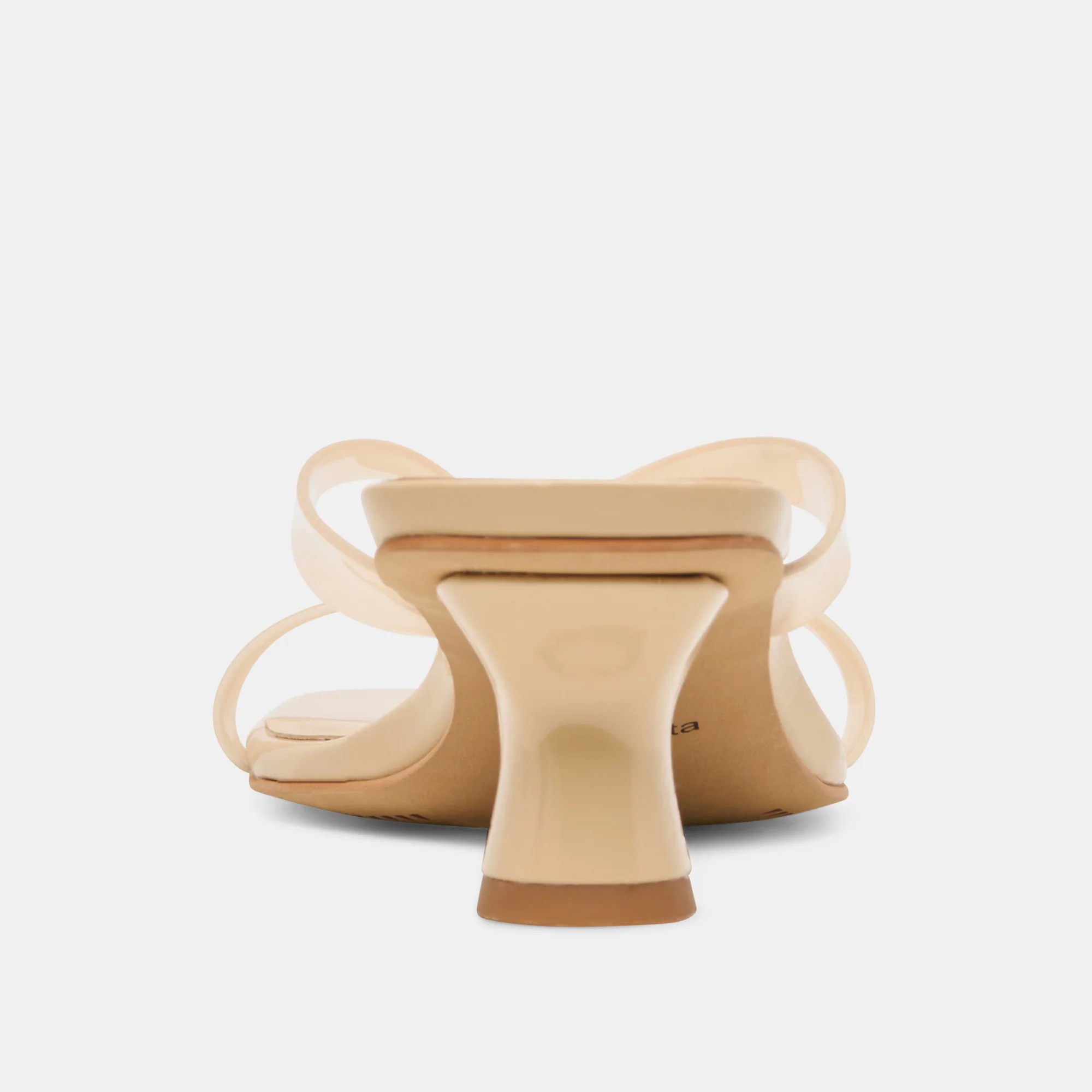 BREVEL VINYL WIDE HEELS PRALINE JELLY - Image 7