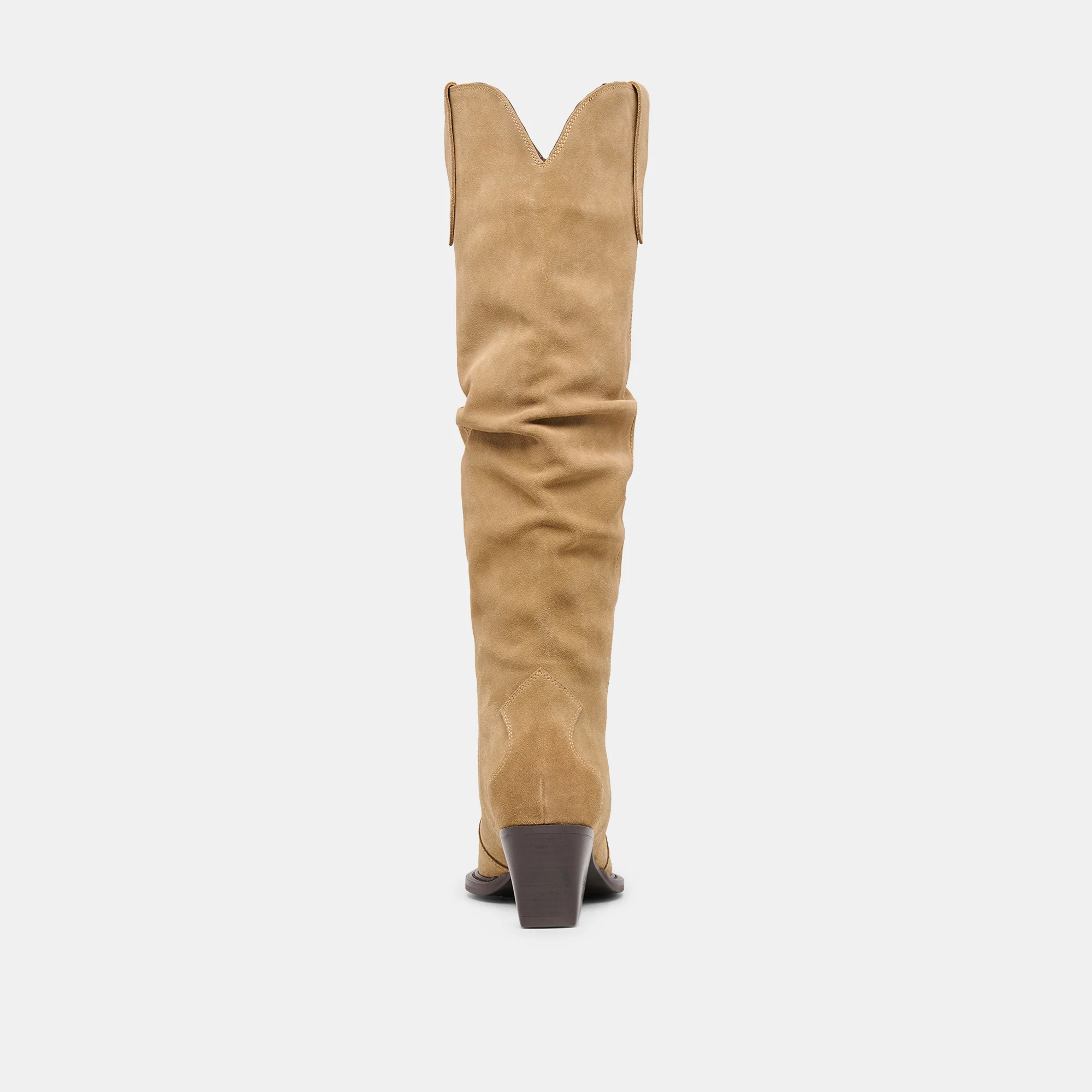 BUCKLY BOOTS CAMEL SUEDE - Image 10
