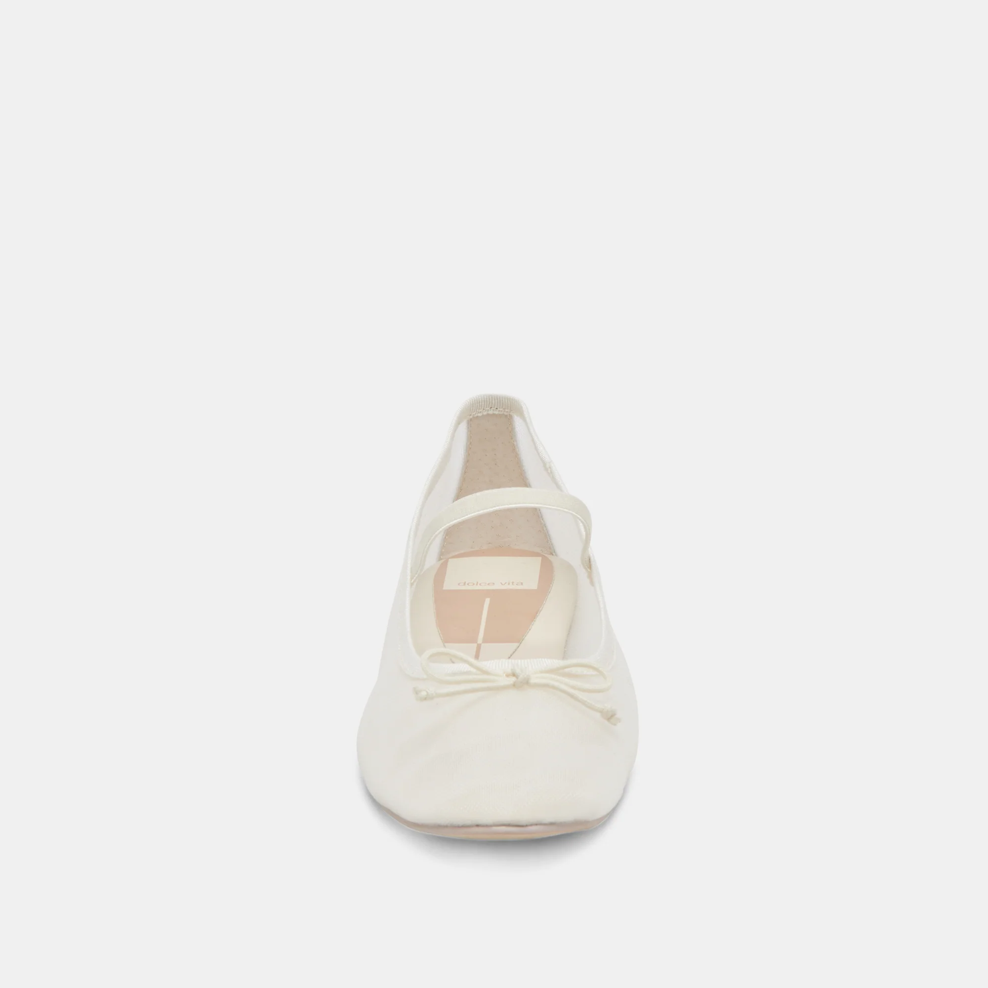 CADEL BALLET FLATS IVORY MESH - Image 13