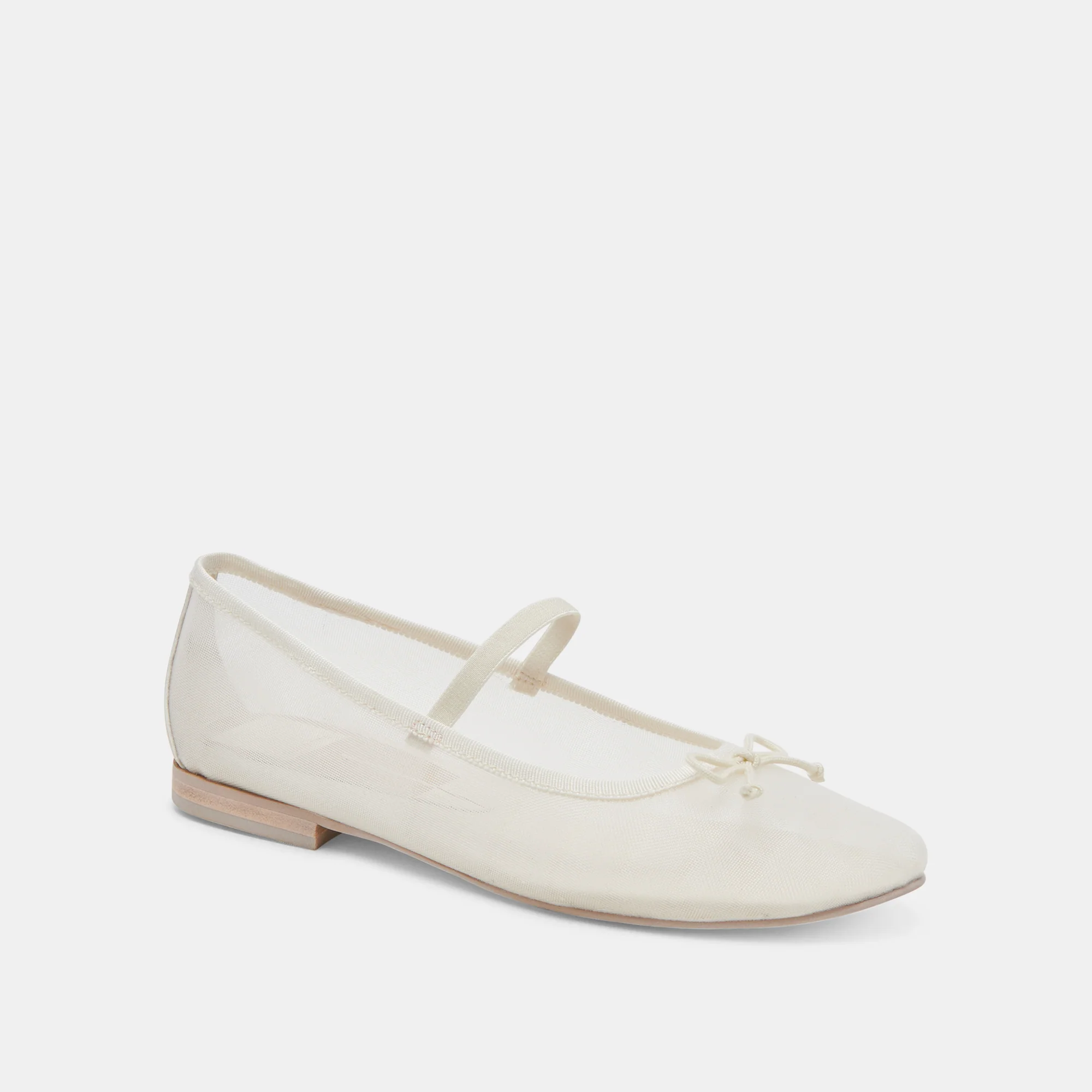 CADEL BALLET FLATS IVORY MESH - Image 5