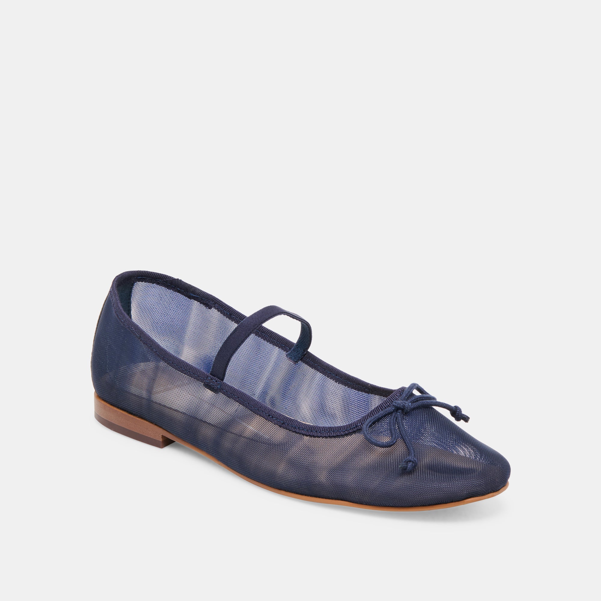 CADEL BALLET FLATS NAVY MESH - Image 2