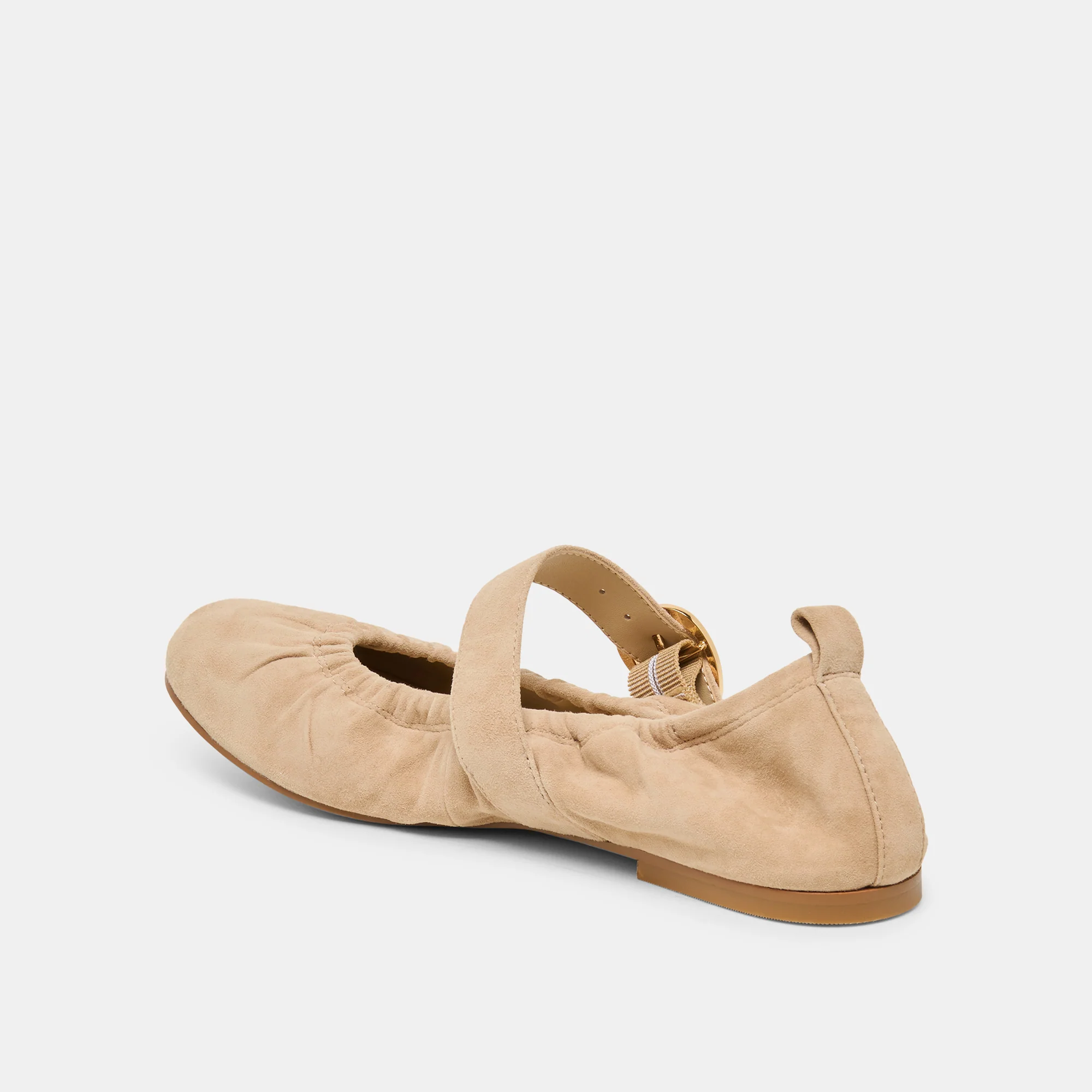 CAELY BALLET FLATS CAMEL SUEDE - Image 7