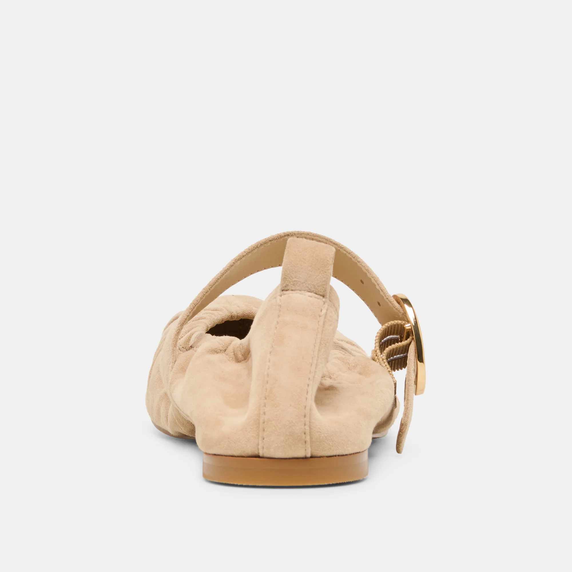 CAELY BALLET FLATS CAMEL SUEDE - Image 9