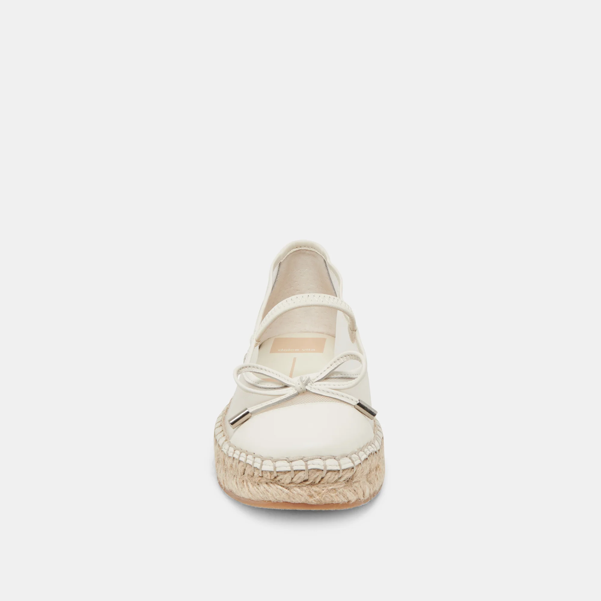 CAMBRE BALLET FLATS WHITE MESH - Image 11