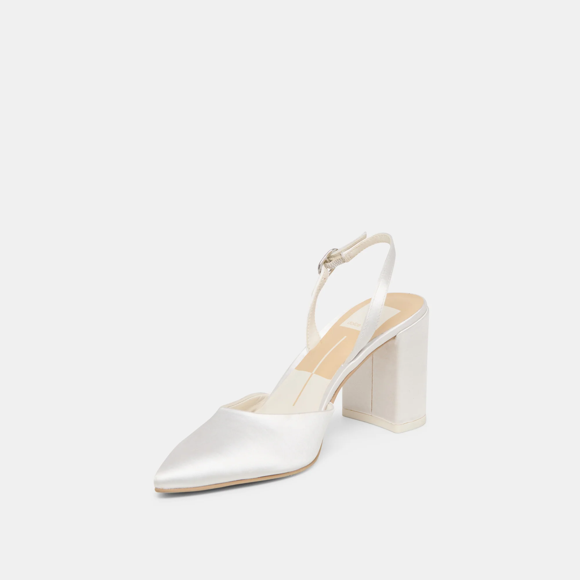 CAREL HIGH HEELS TRUE WHITE SATIN - Image 7