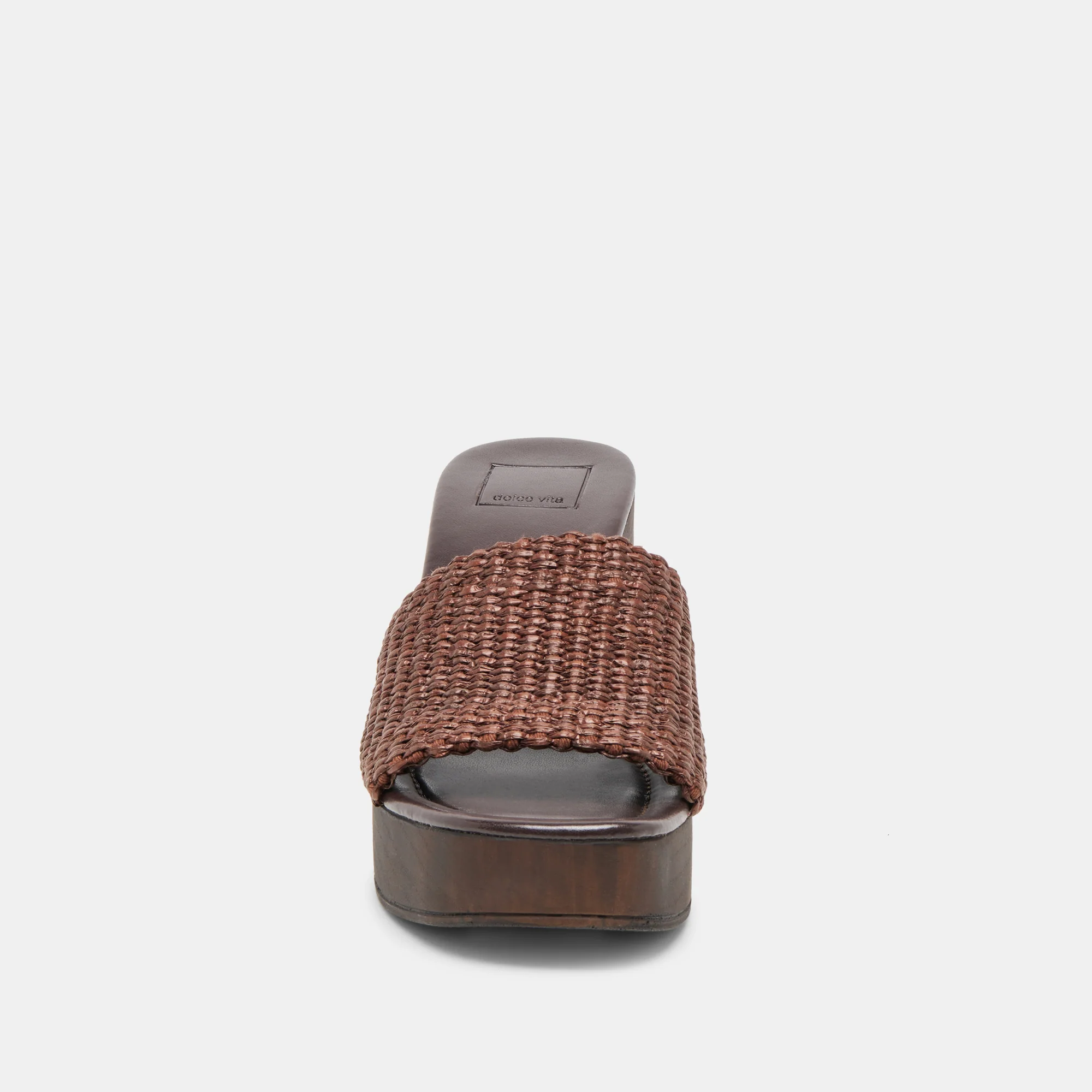 CELEST HEELS CHOCOLATE RAFFIA - Image 7