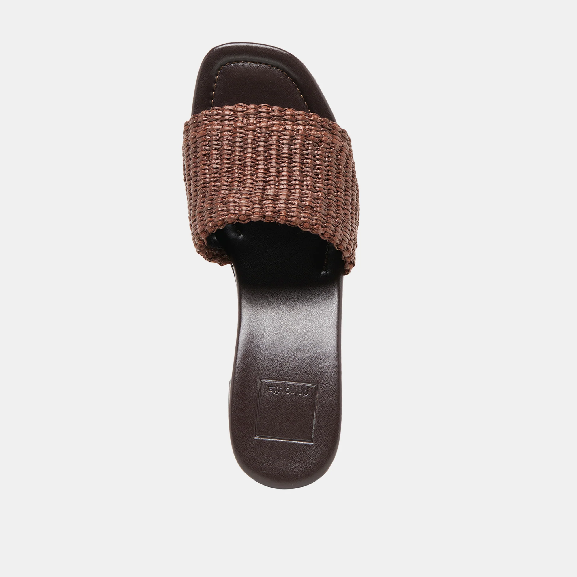 CELEST HEELS CHOCOLATE RAFFIA - Image 9