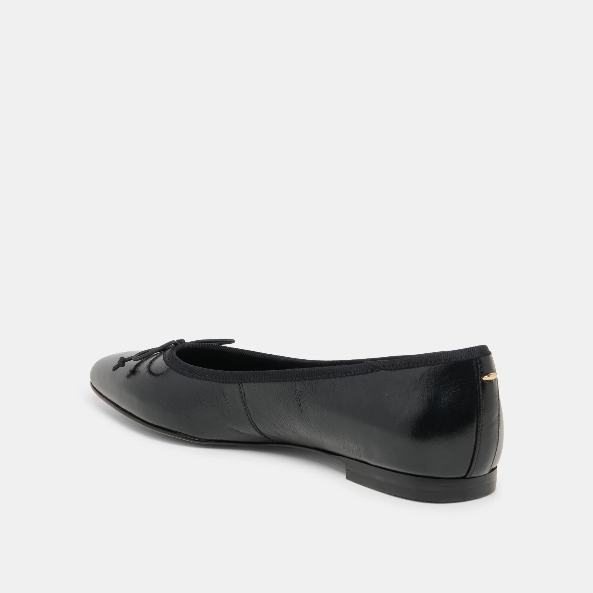 CELIO BALLET FLATS BLACK LEATHER - Image 5