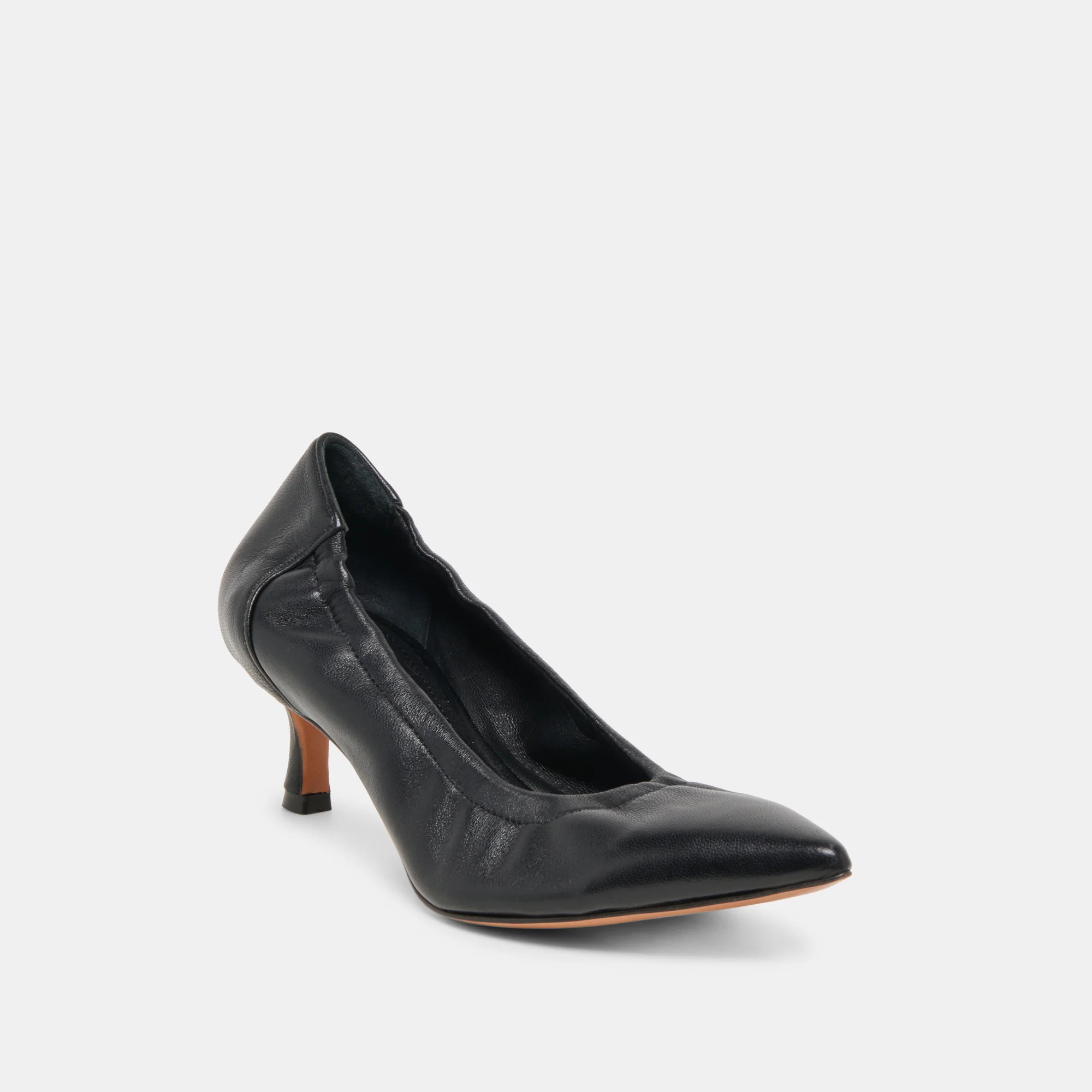 CELTIN HEELS BLACK LEATHER - Image 2