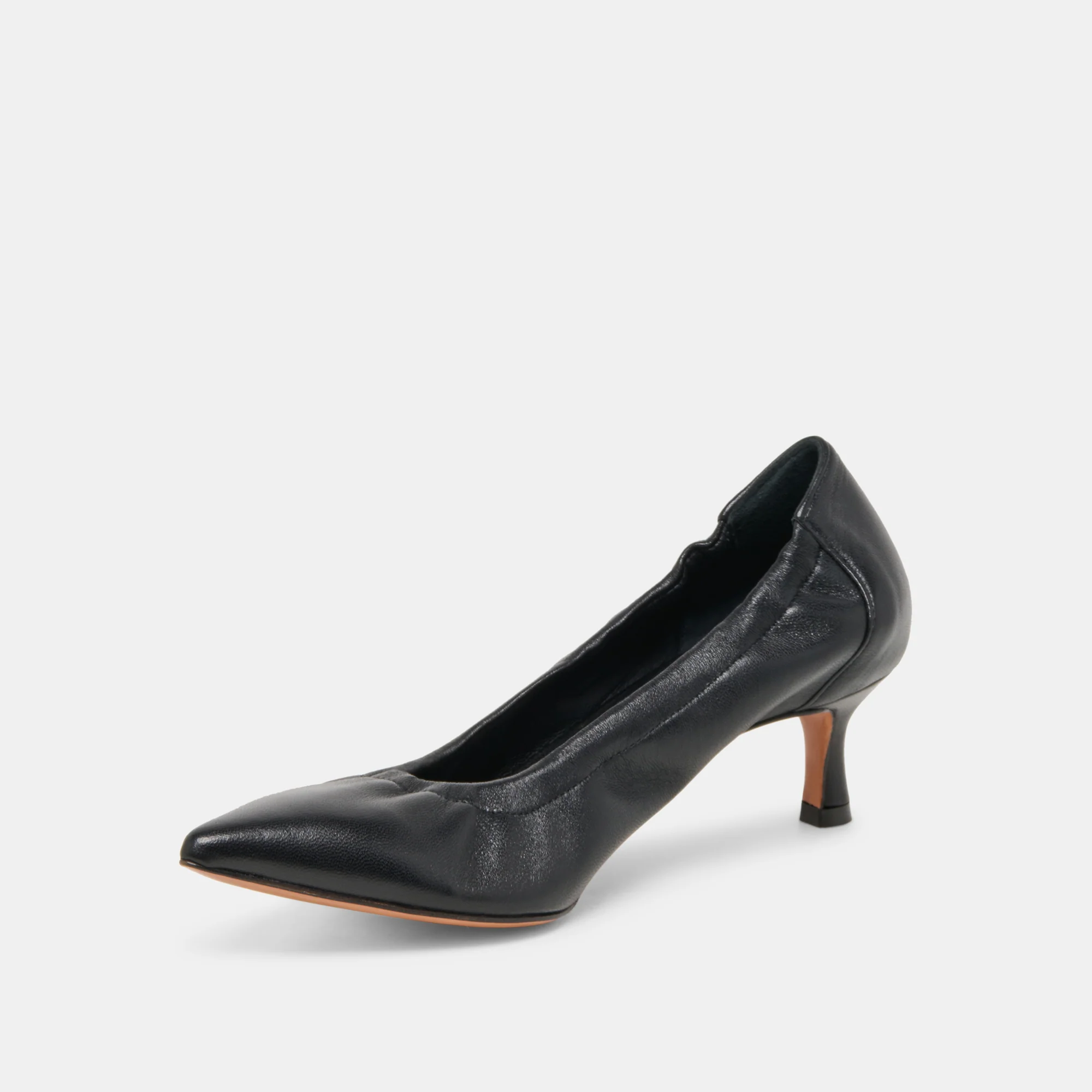 CELTIN HEELS BLACK LEATHER - Image 4