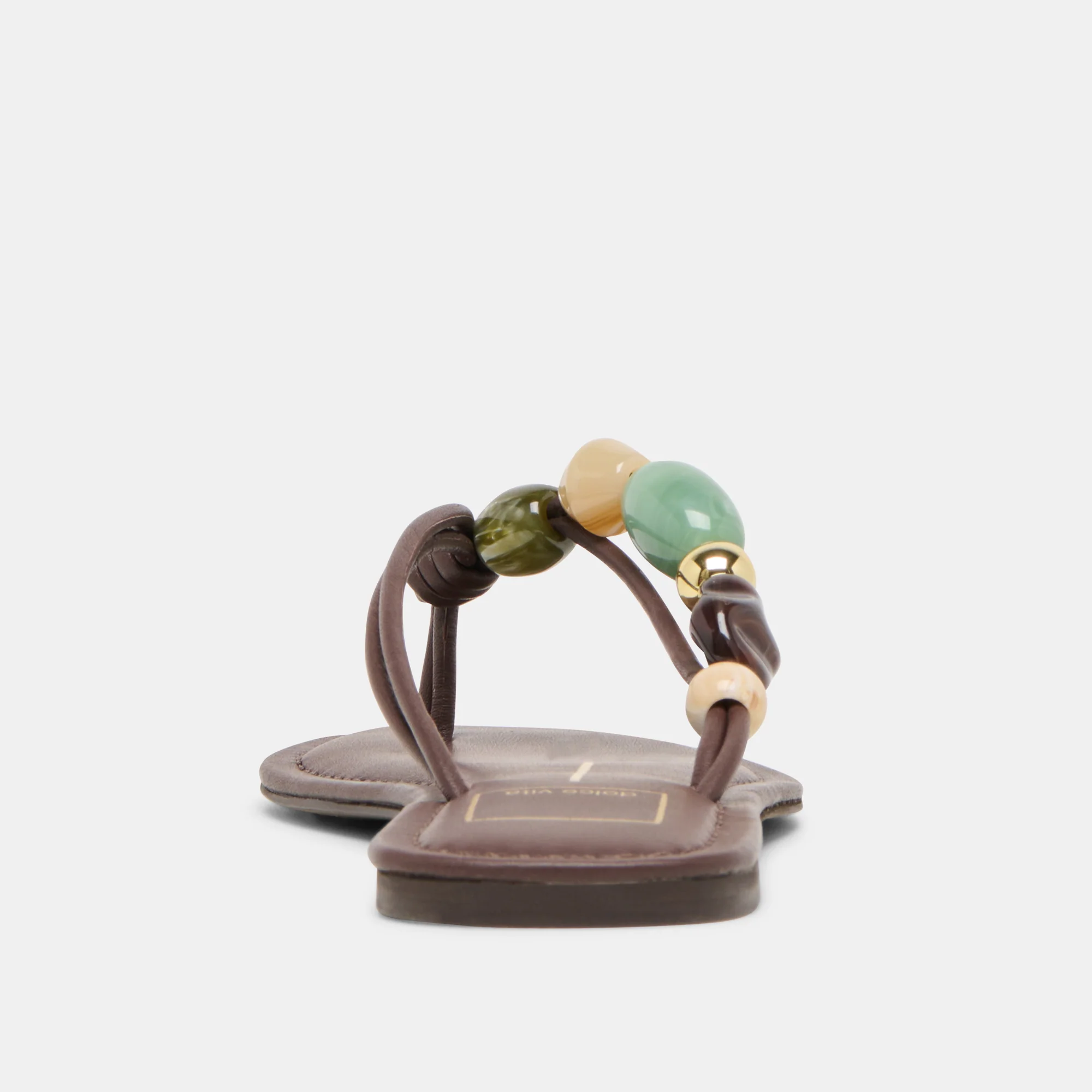 CELY SANDALS DK BROWN LEATHER - Image 11