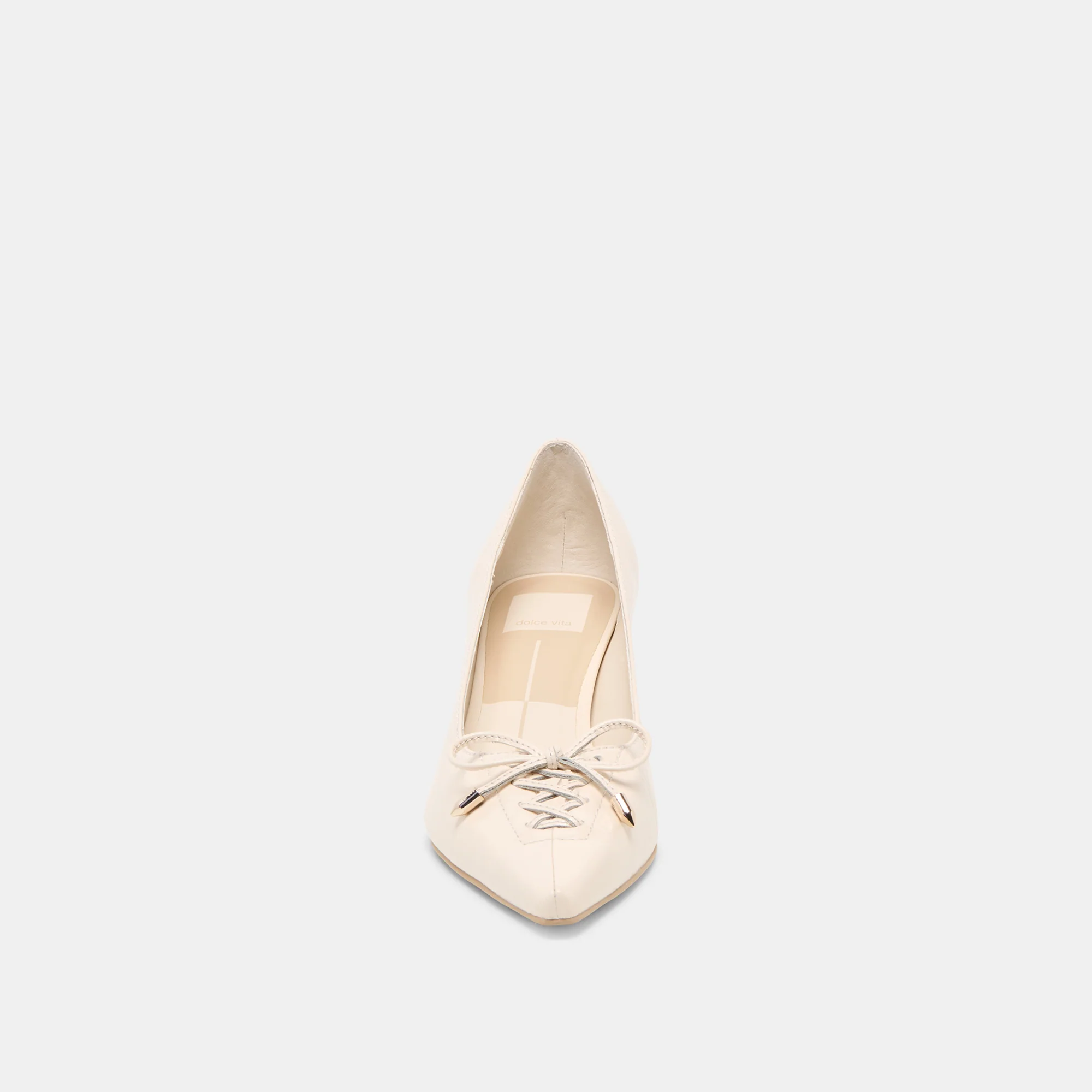 CLARIE HEELS BONE CRINKLE PATENT LEATHER - Image 6