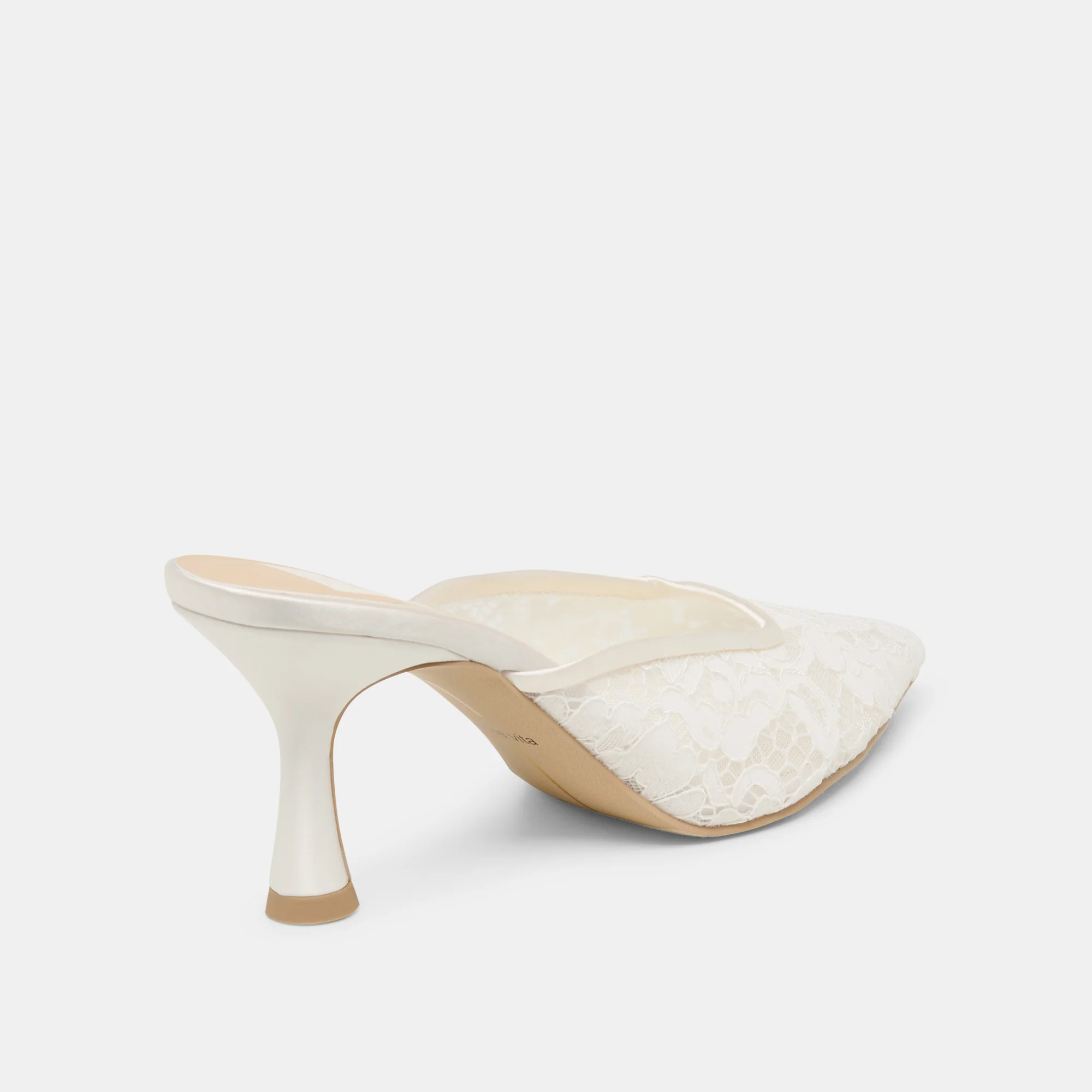 CLEO HIGH HEELS TRUE WHITE LACE - Image 3