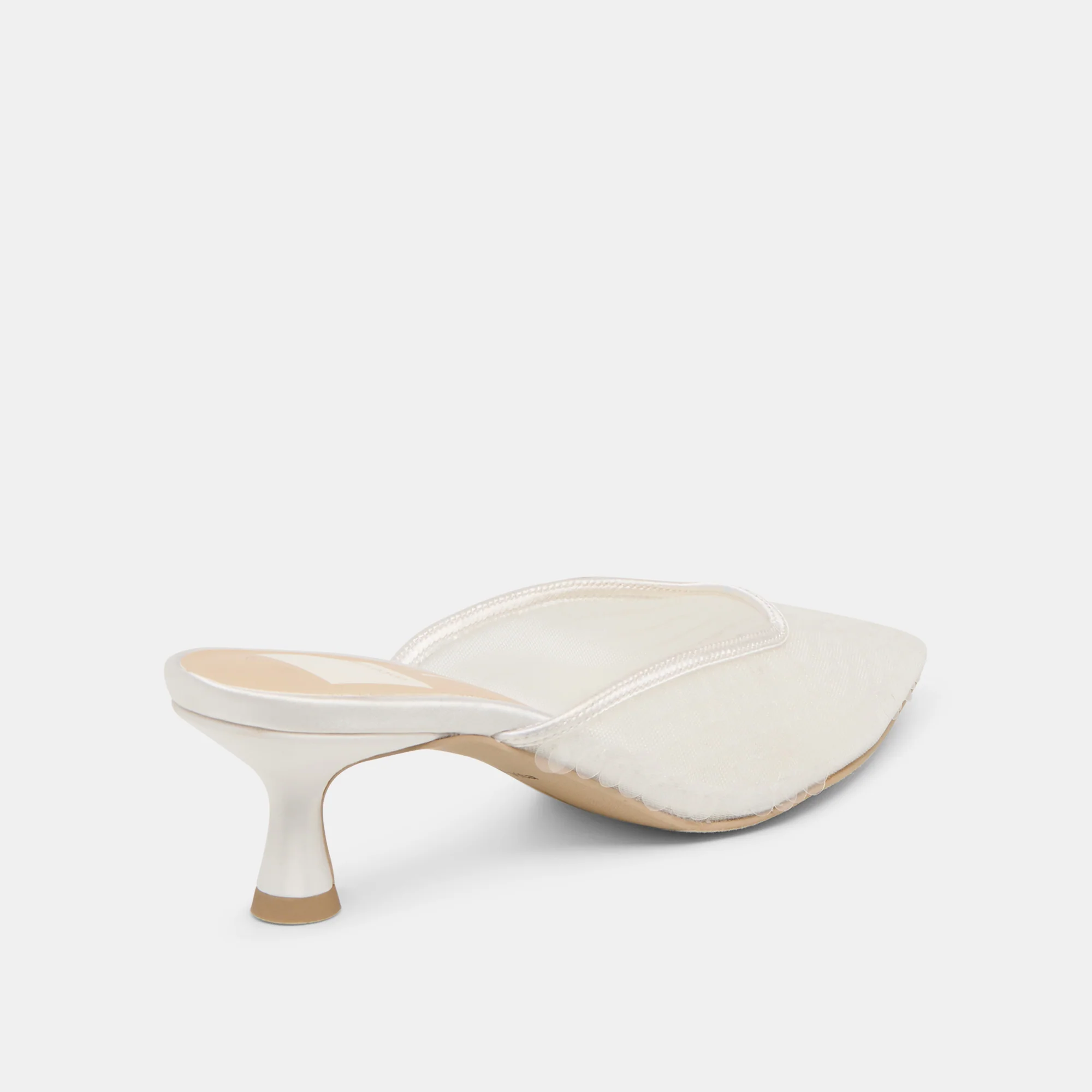 CLEO SEQUIN HEELS IVORY SEQUIN - Image 5