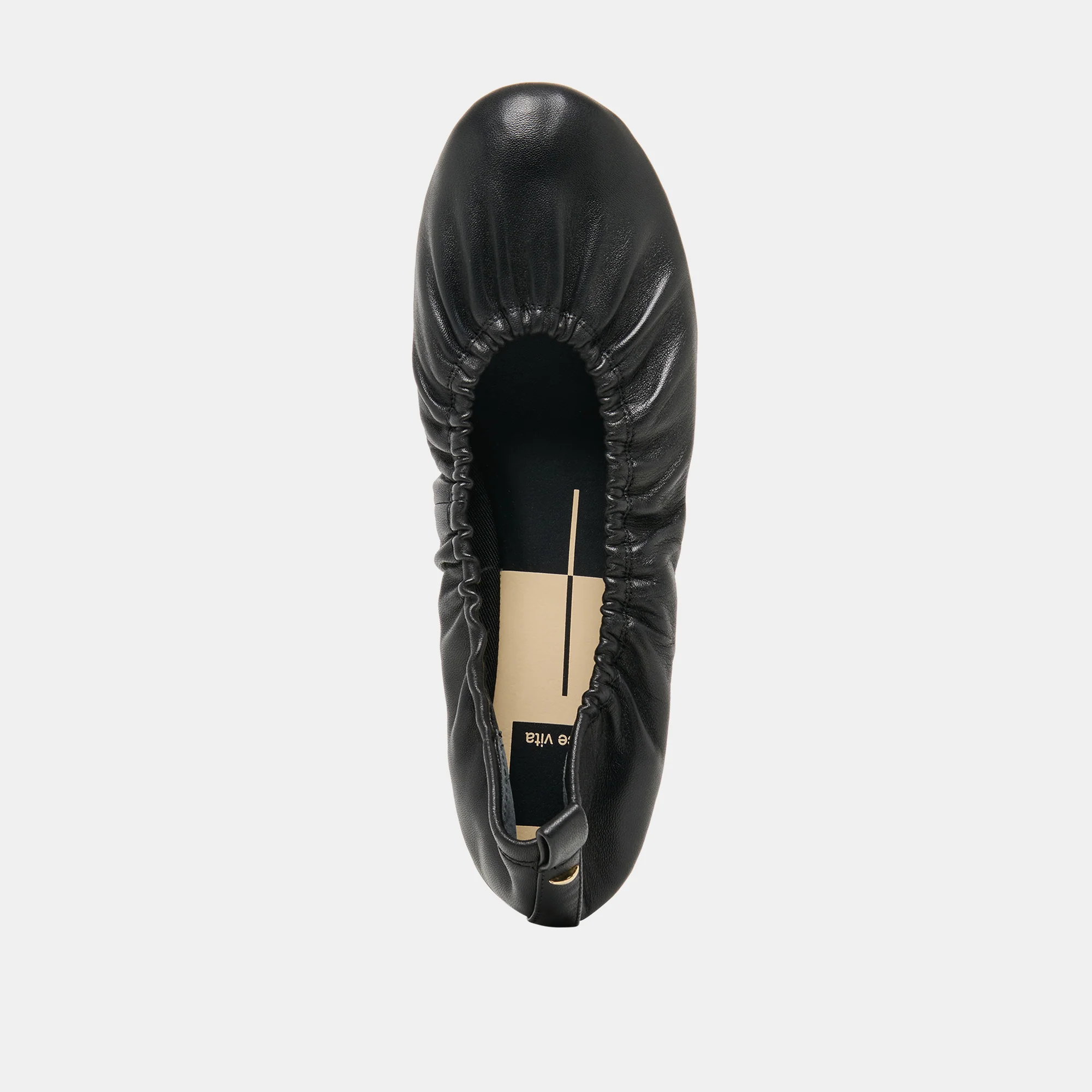 CONRAD BALLET FLATS BLACK LEATHER - Image 8