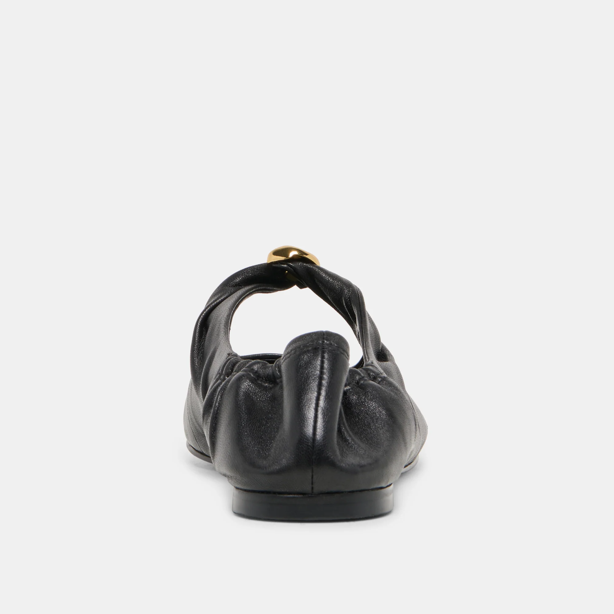 CORNEL FLATS BLACK LEATHER - Image 9