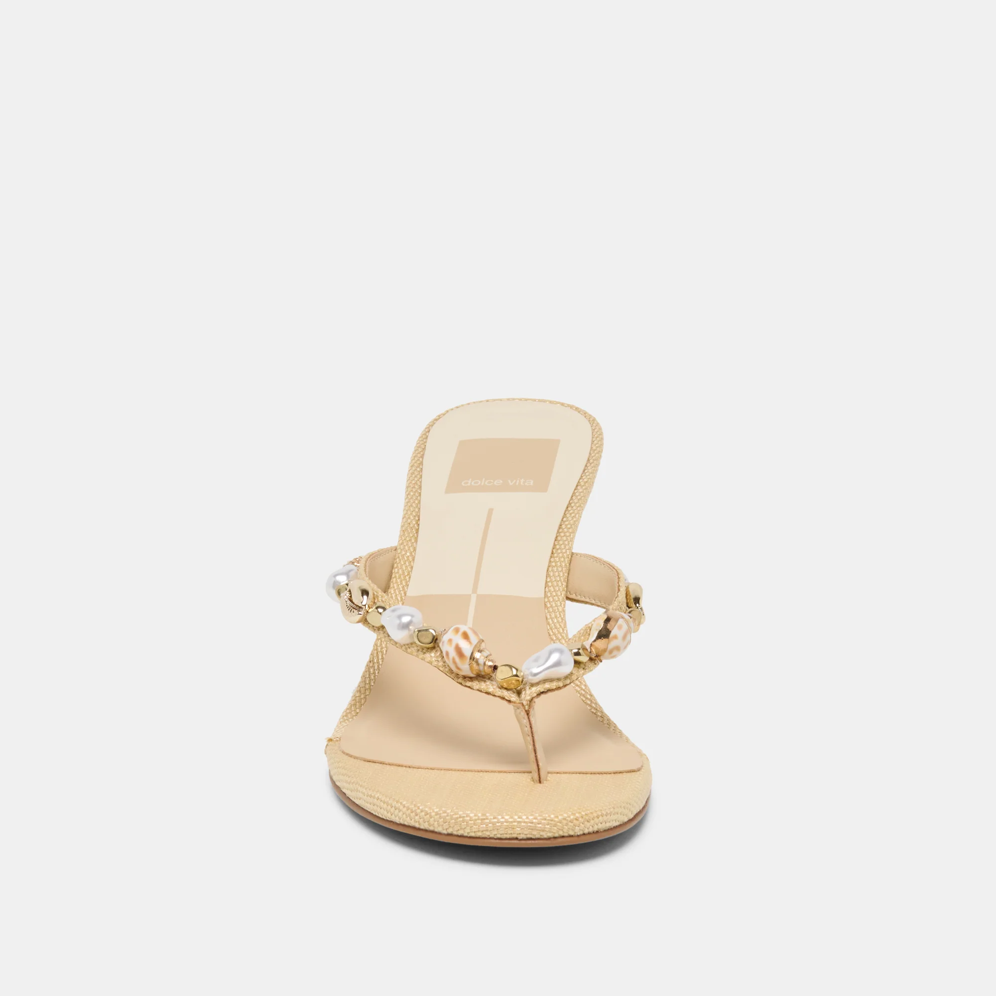 DAKSIE HEELS LT NATURAL RAFFIA - Image 8