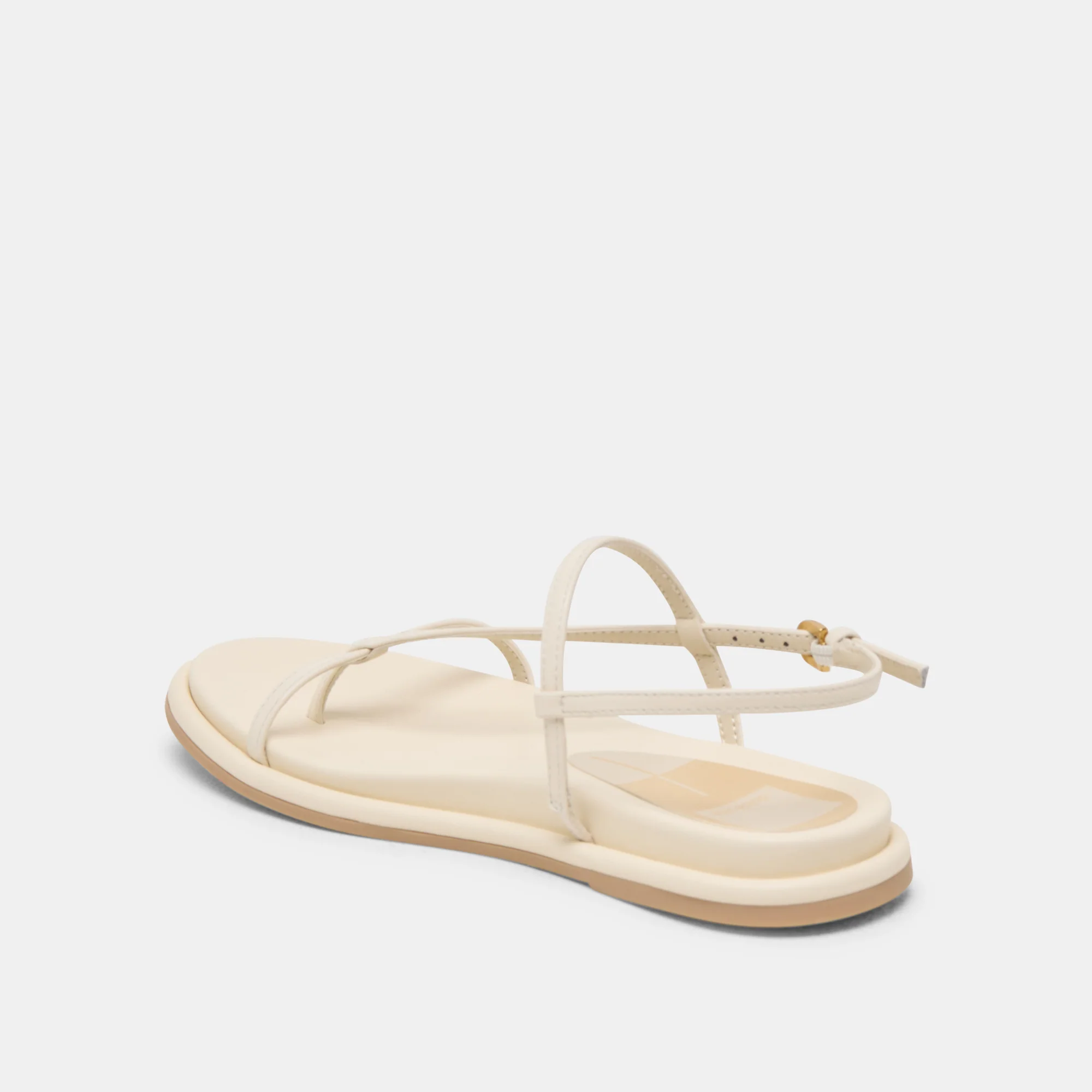 DALLEN SANDALS OFF WHITE LEATHER - Image 5