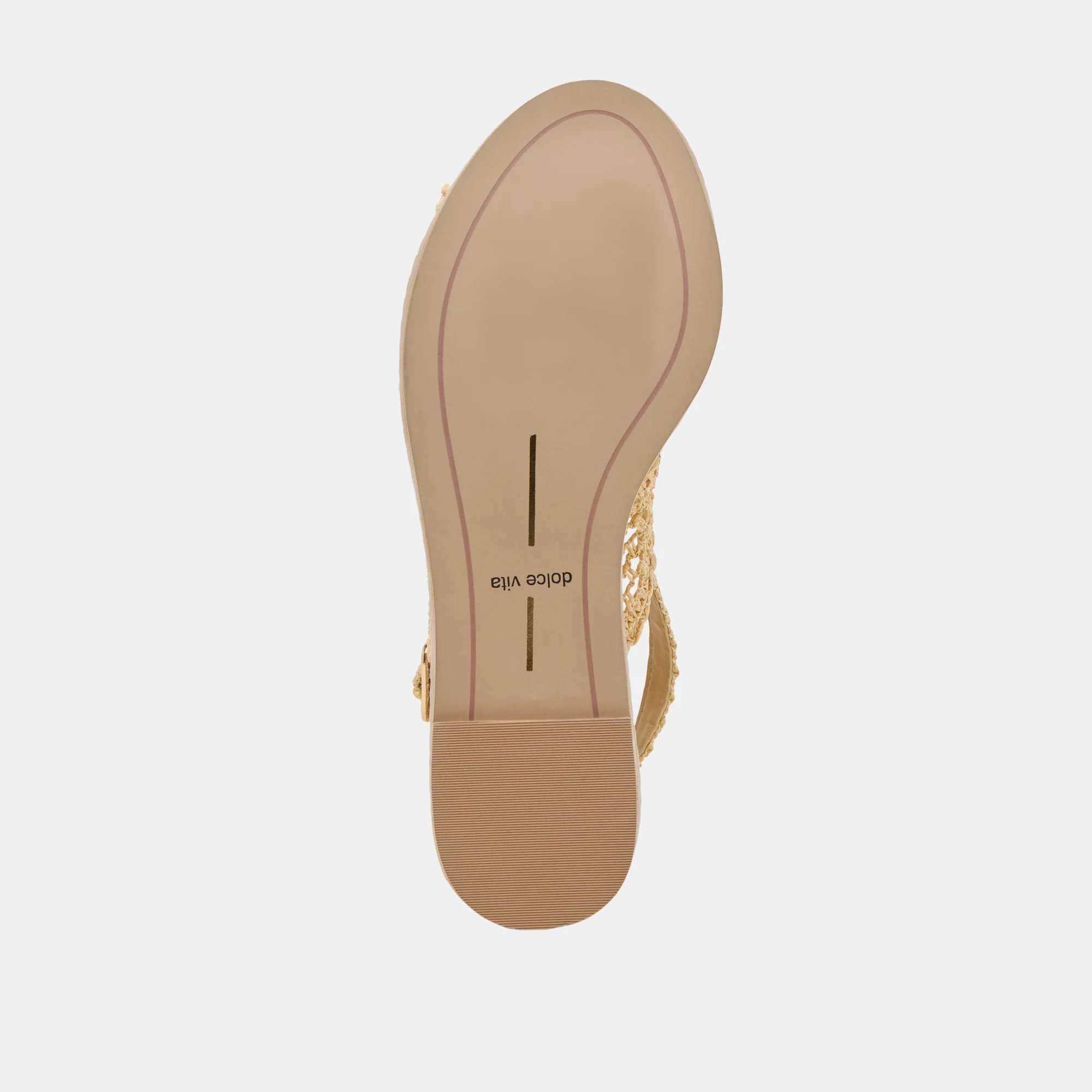 DEXLER WEDGES LT NATURAL WOVEN RAFFIA - Image 9