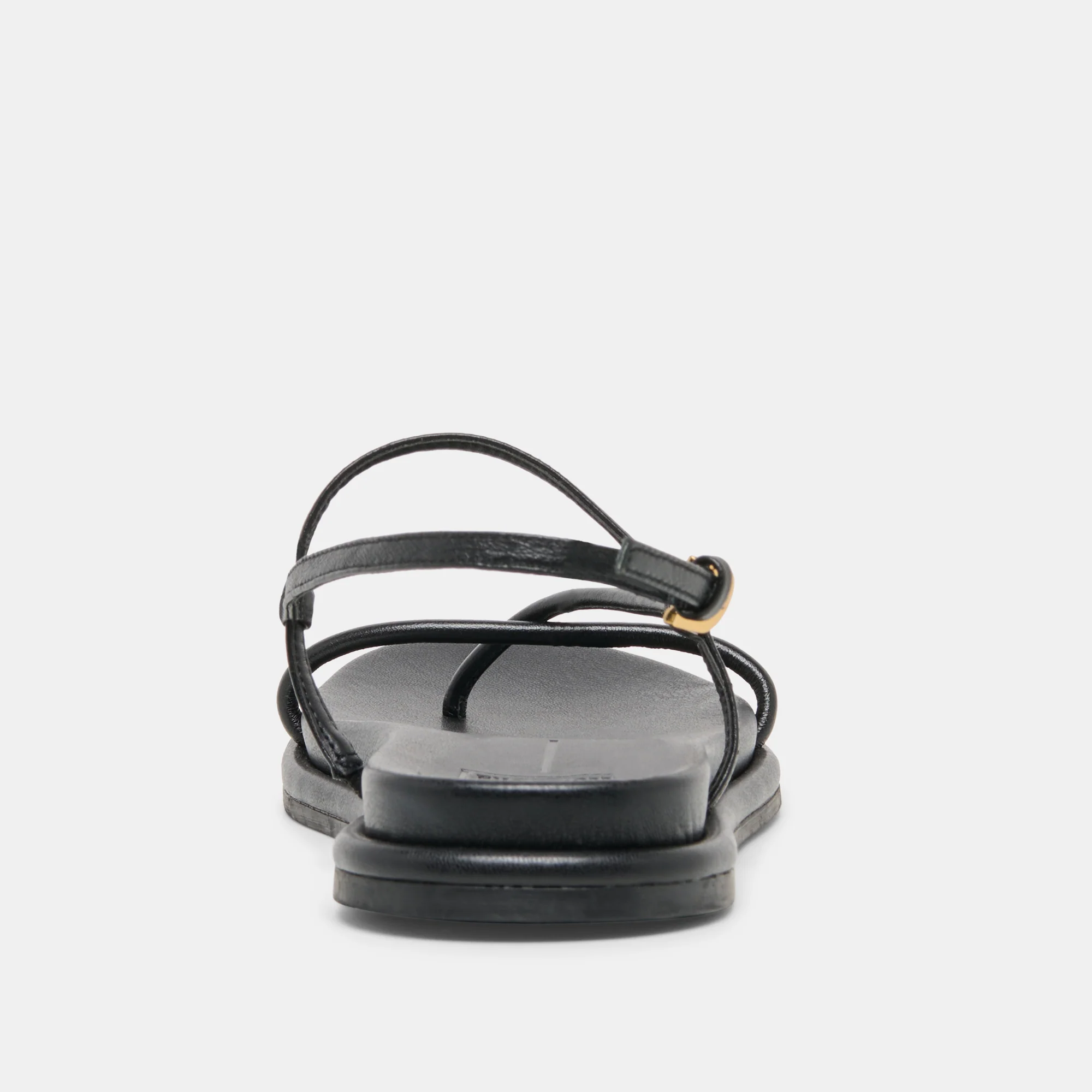 DOM SANDALS BLACK LEATHER - Image 7