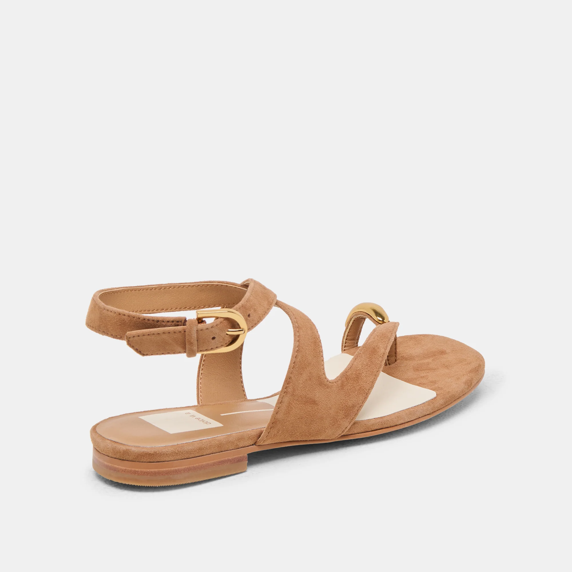 EARLA SANDALS BROWN SUEDE - Image 3