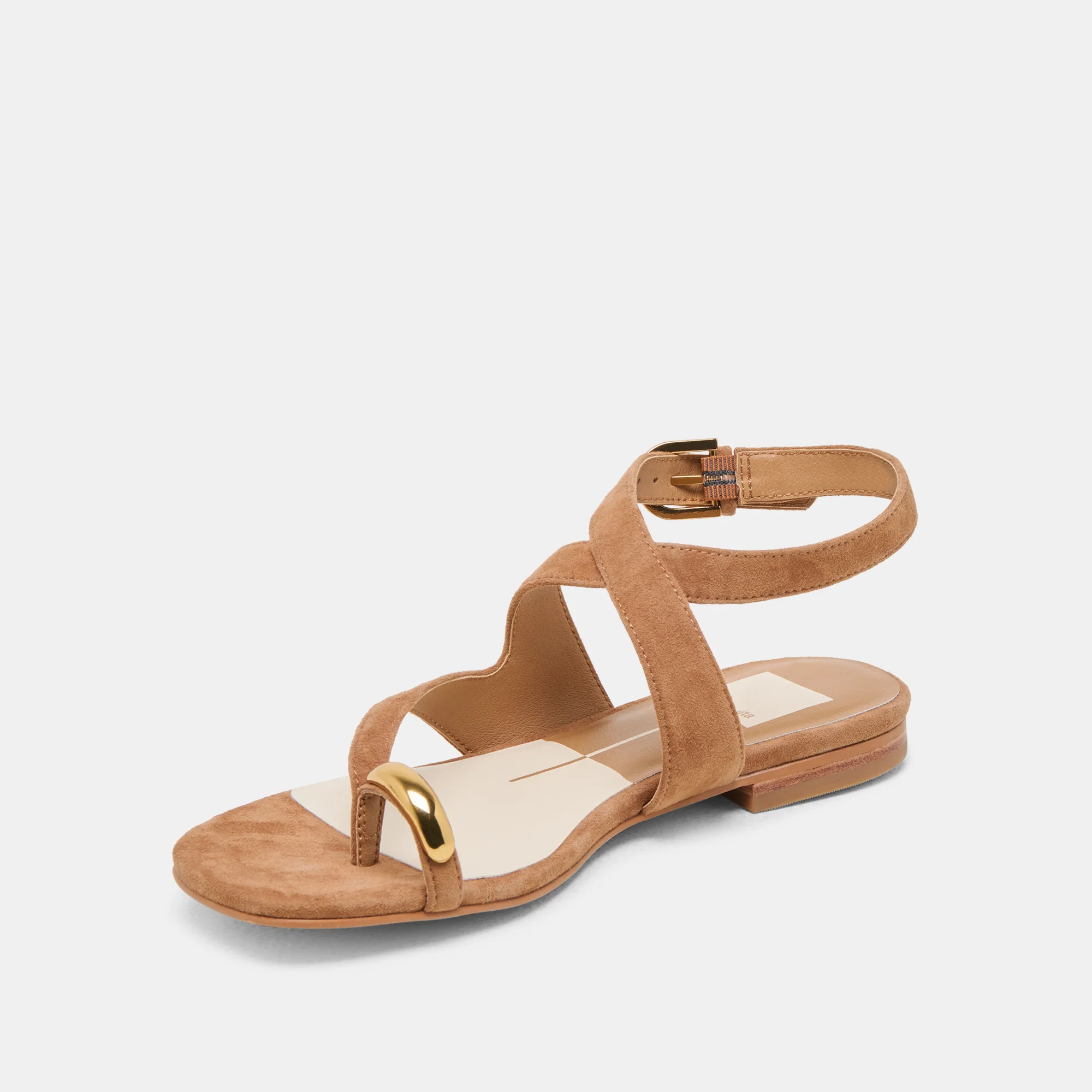 EARLA SANDALS BROWN SUEDE - Image 4