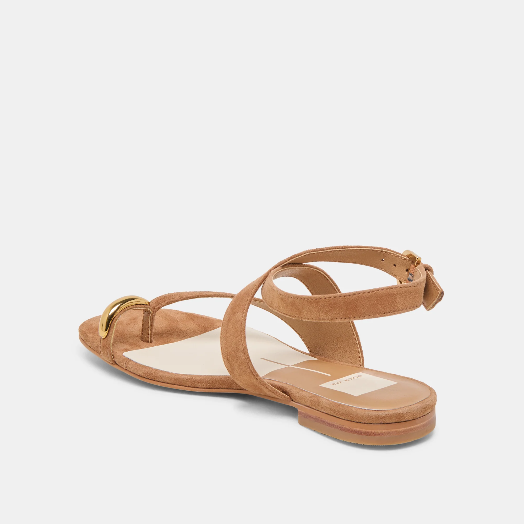 EARLA SANDALS BROWN SUEDE - Image 5